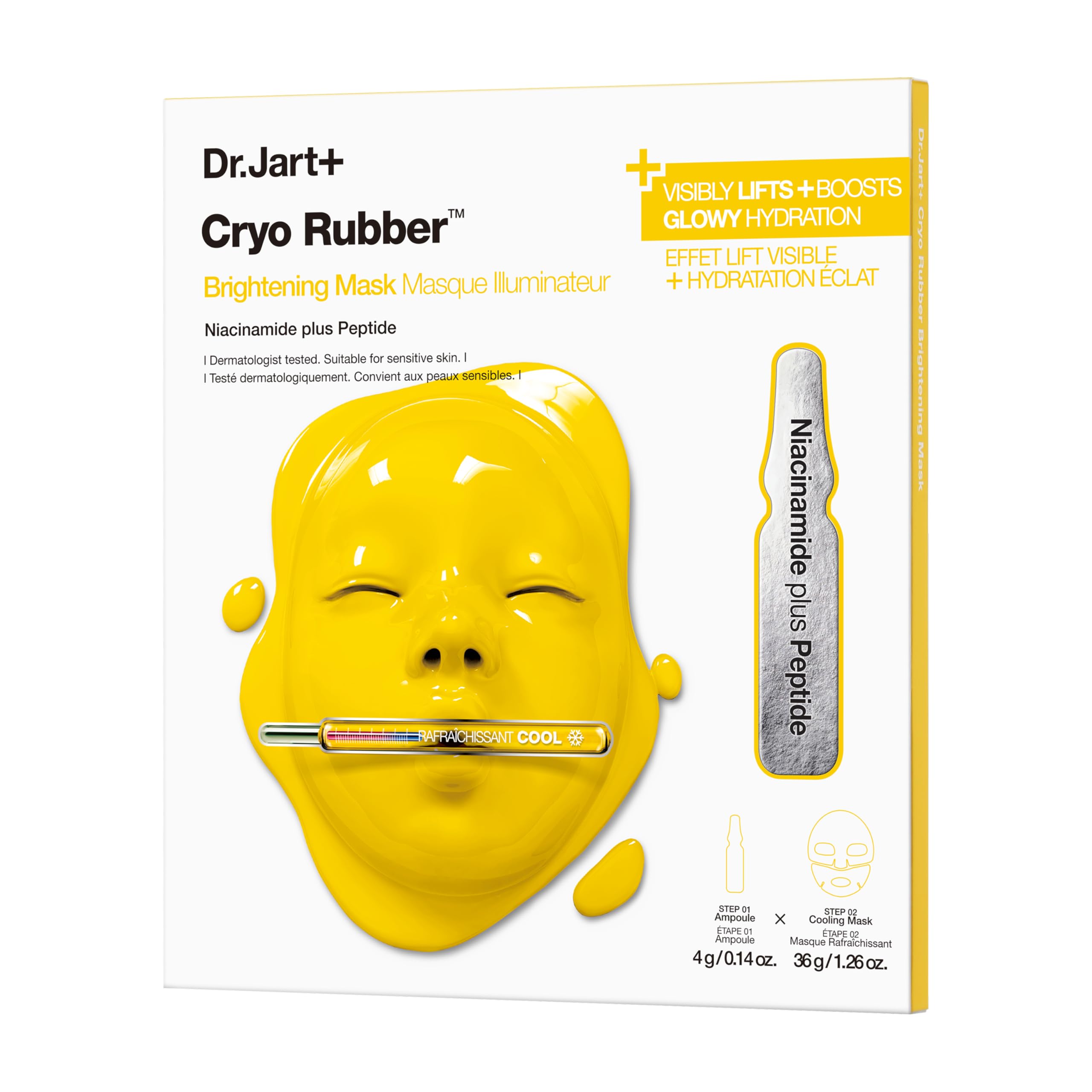 Dr.Jart+ Cryo Rubber Cooling Korean Face Mask with Serum Ampoule - Generic