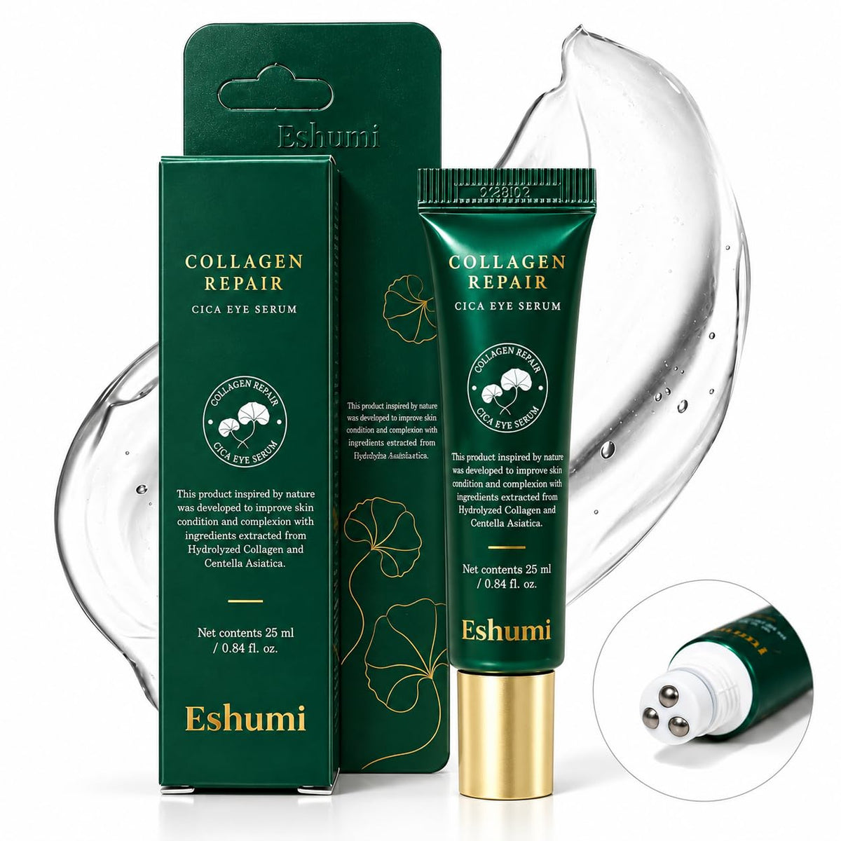 Collagen Repair Rolling Cica Eye Serum - ESHUMİ Official Imagery - 2