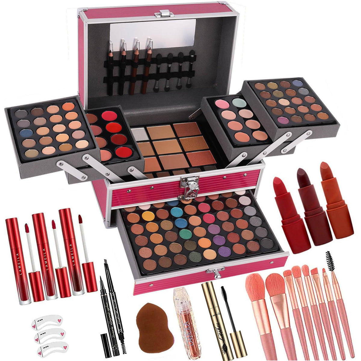 UNIFULL 132 Color All In One Makeup Kit for Women Girls - UNIFULL Official Imagery - 2
