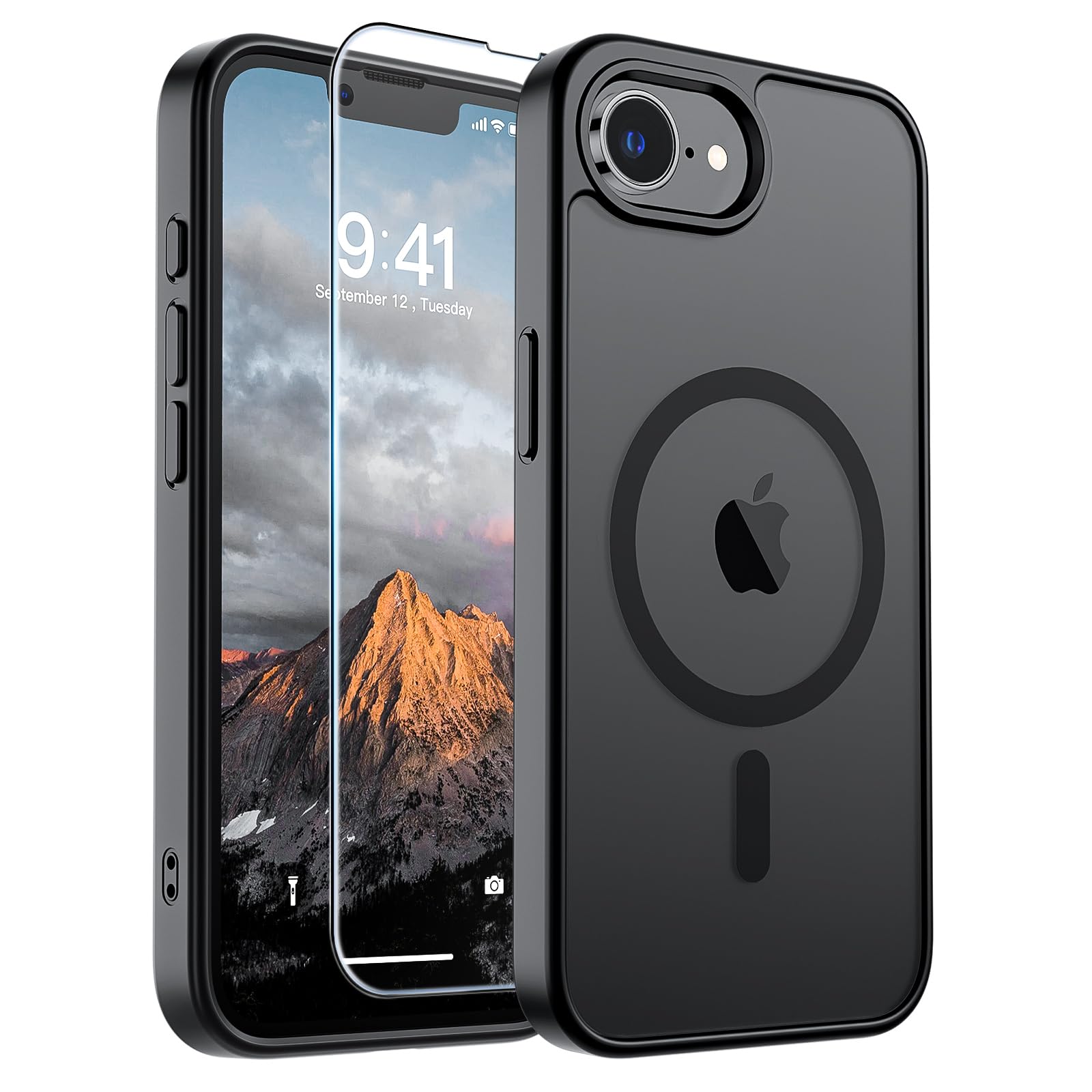 SUPFINE Magnetic for iPhone 17e Case - iPhone 16e Case Black - SUPFINE Official Product View 1