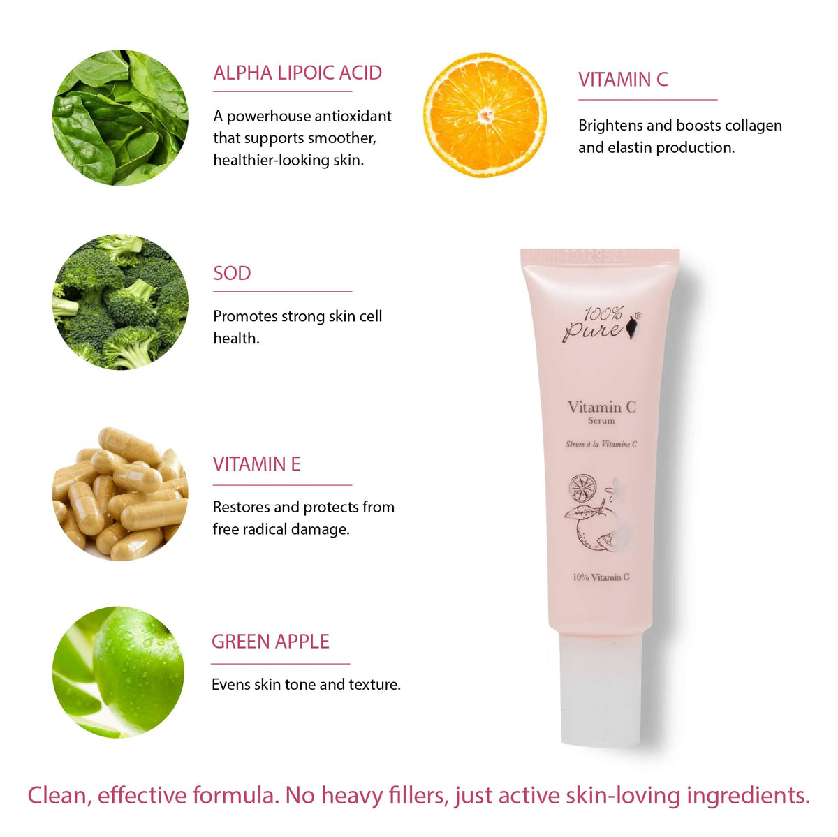 100 PURE Vitamin C Face Serum 1 fl oz - 100% PURE Official Imagery - 5