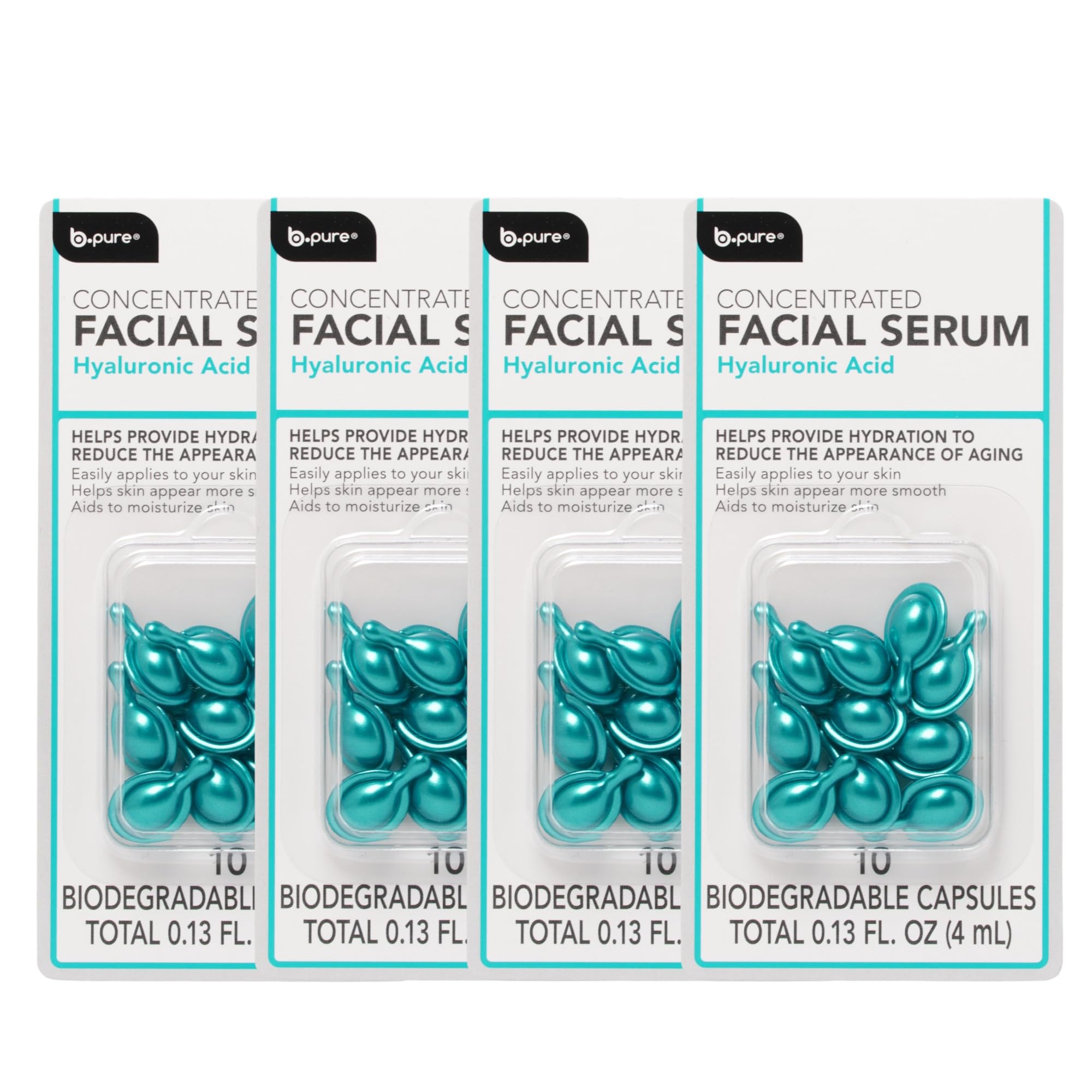 b.pure Hydration, Brightening, and Oil Control Facial Serum Kit - b.pure