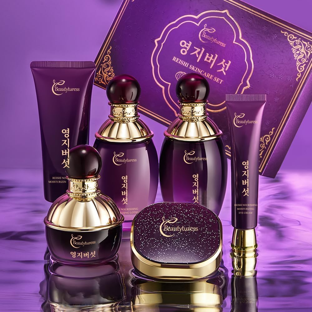 Ganoderma Lucidum Skincare Set - BEAUTYTURESS Official Imagery - 6