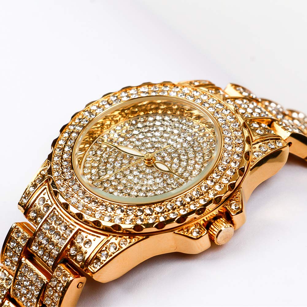 Smalody Round Luxury Women Watch Crystal Rhinestone Diamond - Smalody Official Imagery - 8