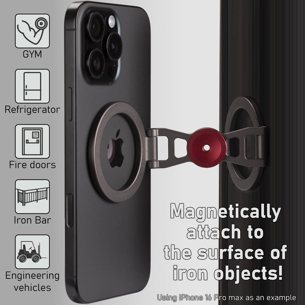 Magnetic Phone Stand Fidget Spinner Combo for MagSafe iPhone - SHINEWEE Official Imagery - 3