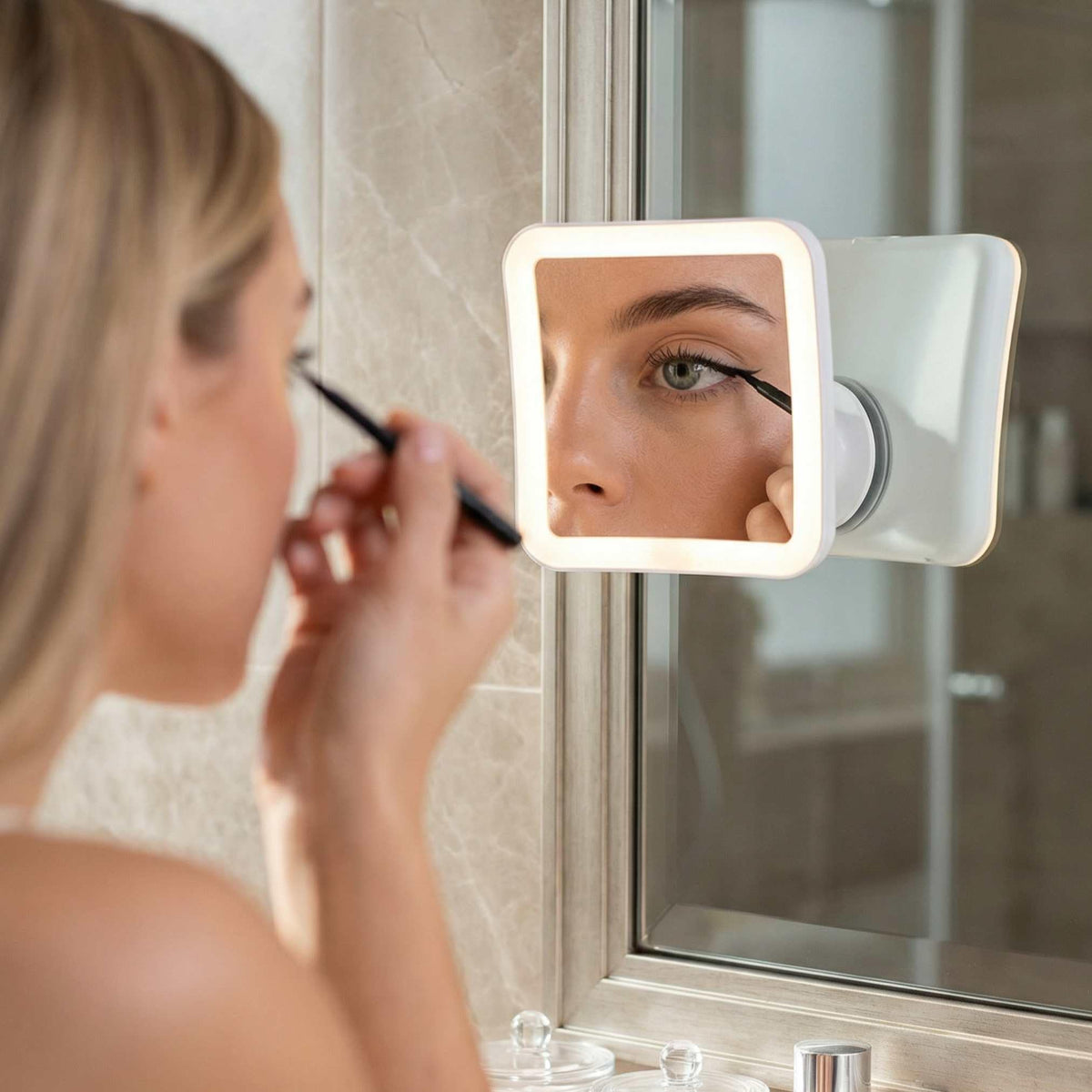 Fancii 10X Magnifying Lighted Makeup Mirror - Fancii Official Imagery - 3