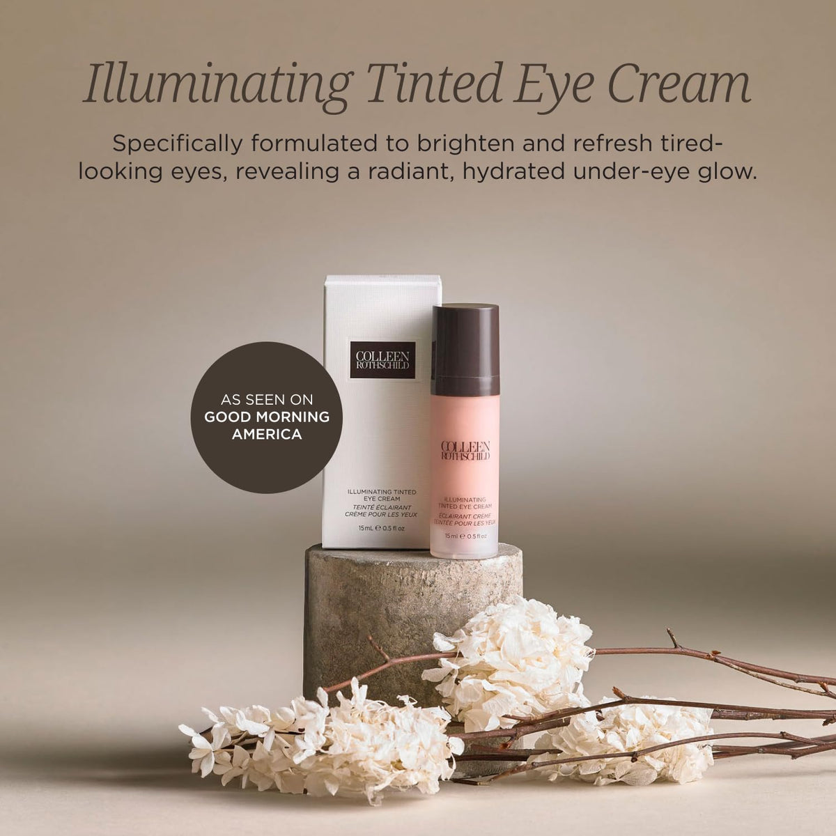 Colleen Rothschild Illuminating Tinted Eye Cream - COLLEEN ROTHSCHILD Official Imagery - 3
