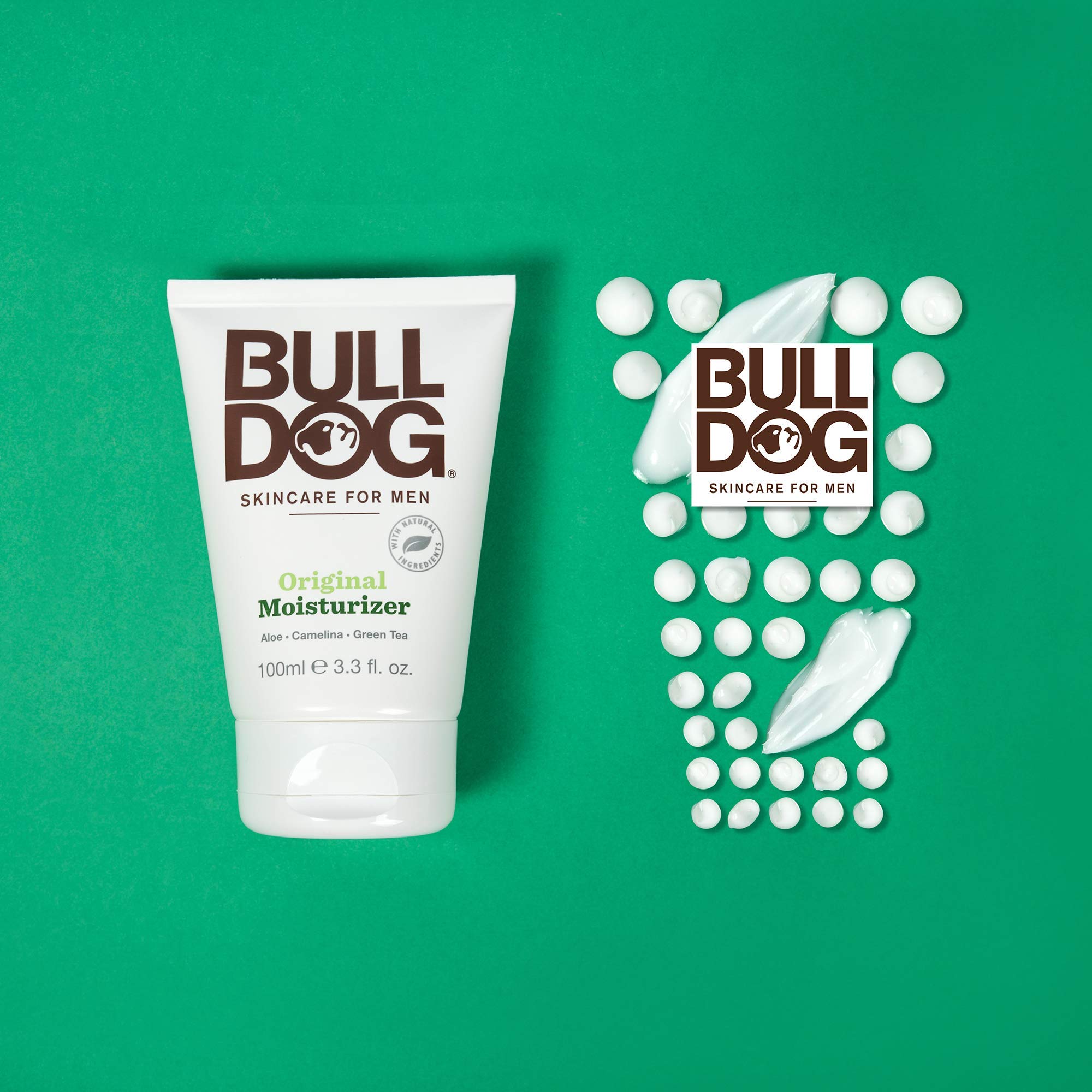 BULLDOG Mens Skincare and Grooming Face Moisturizer Original, - Bulldog Skincare for Men