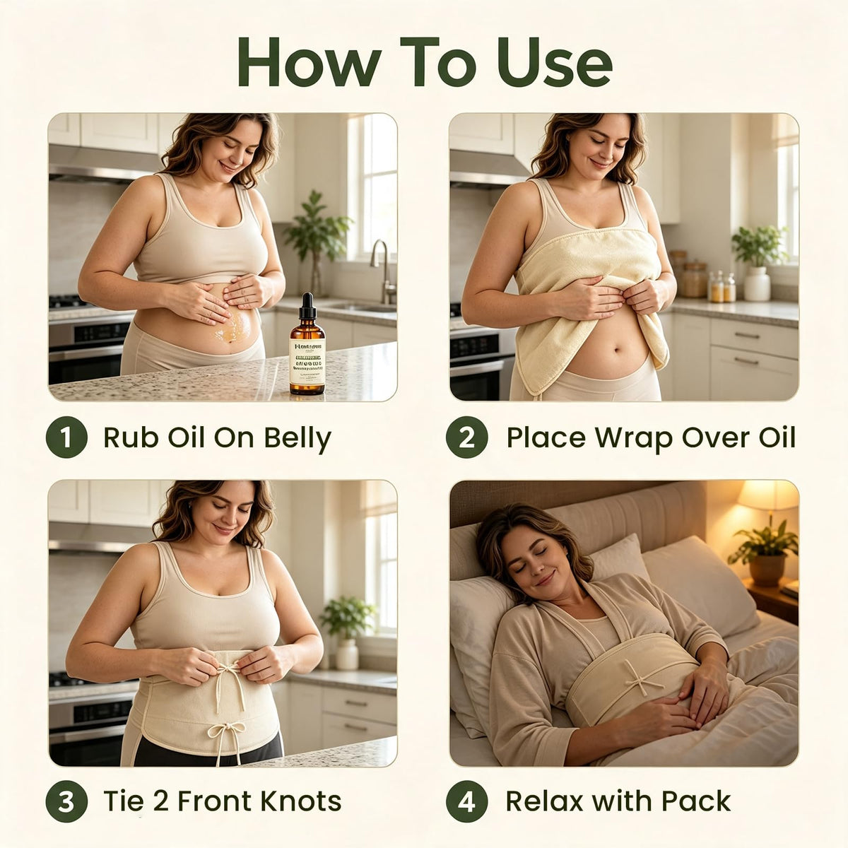 Castor Oil Organic Castor Oil Detox Kit Castor Oil Pack Wrap - Nutrapure Comprehensive Official Imagery - 7