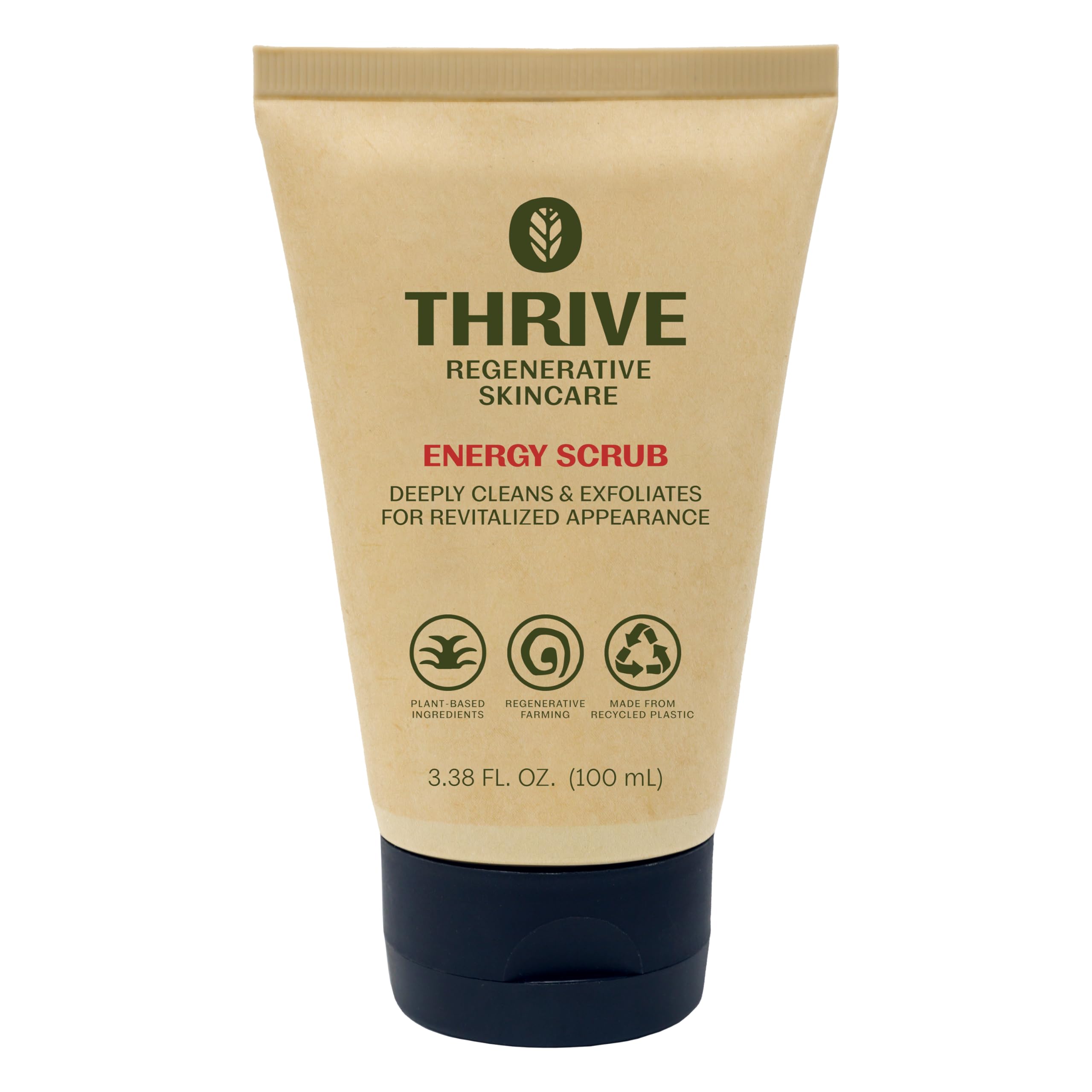 Thrive Natural Care Face Scrub - Gentle Exfoliating Face Wash Provides - Thrive Natural Care Official Product View 2