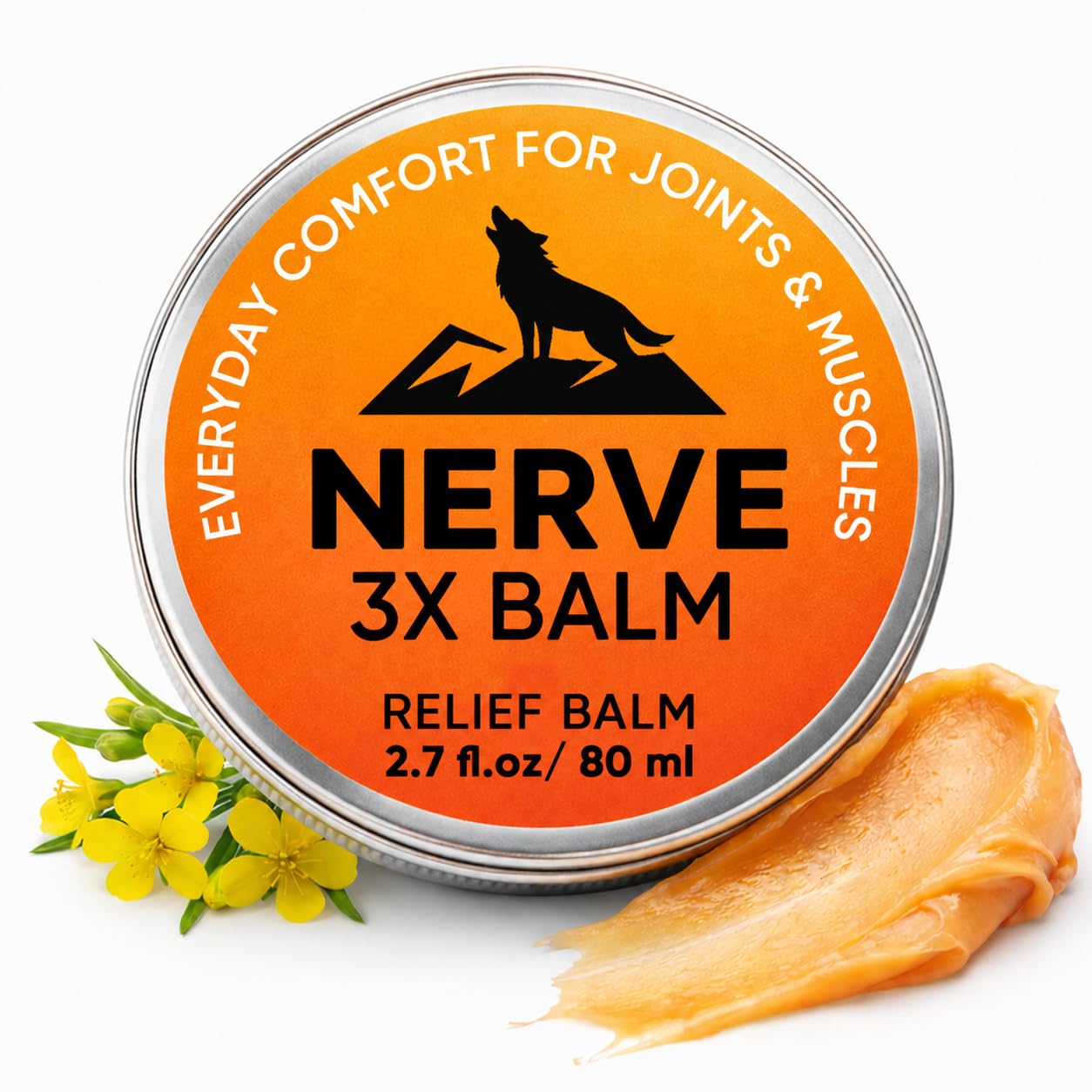 Minnah Nerve 3X Balm – Joint & Muscle Comfort Balm 2.7 fl oz