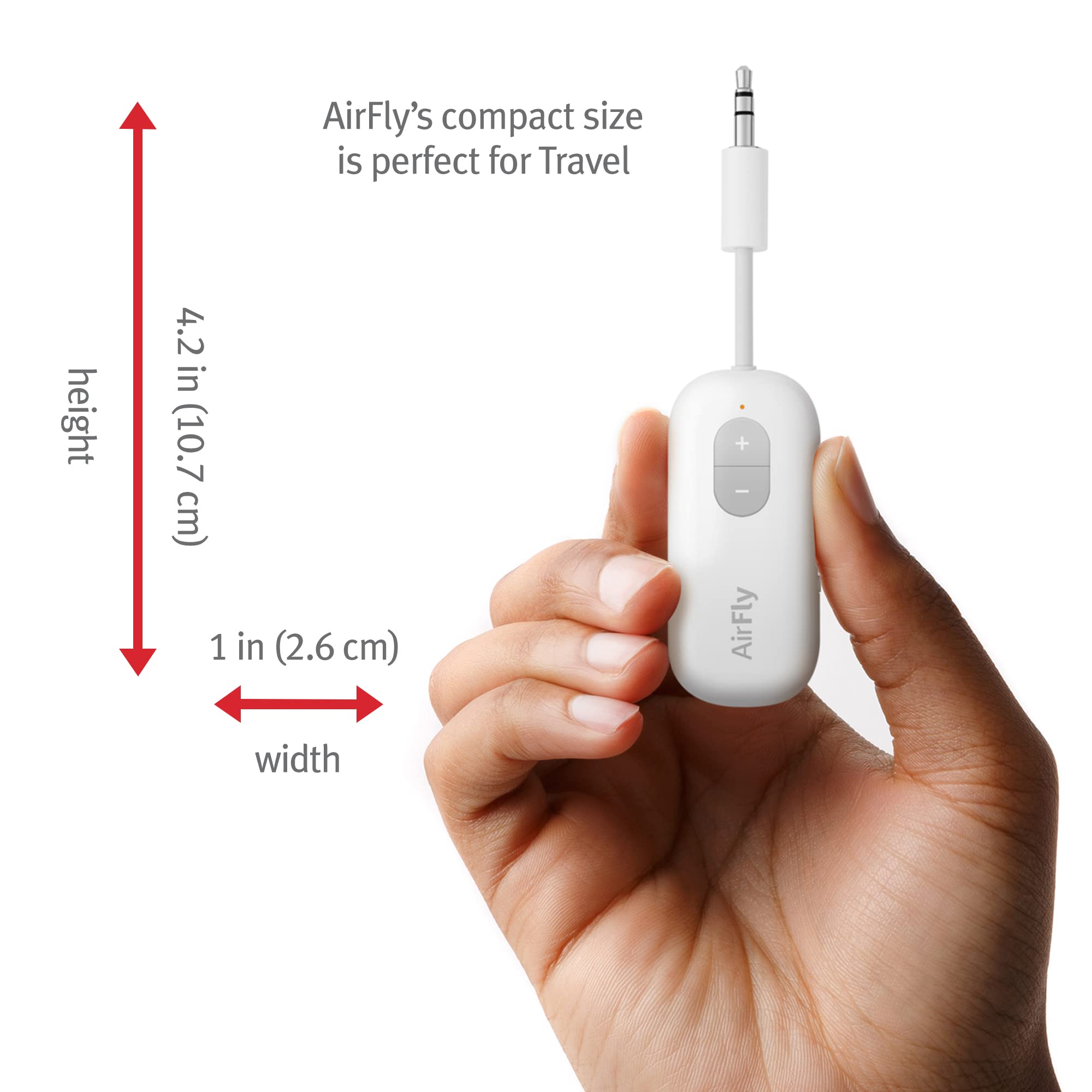 Twelve South AirFly SE, Bluetooth Wireless Audio Transmitter Adapter, - View 3