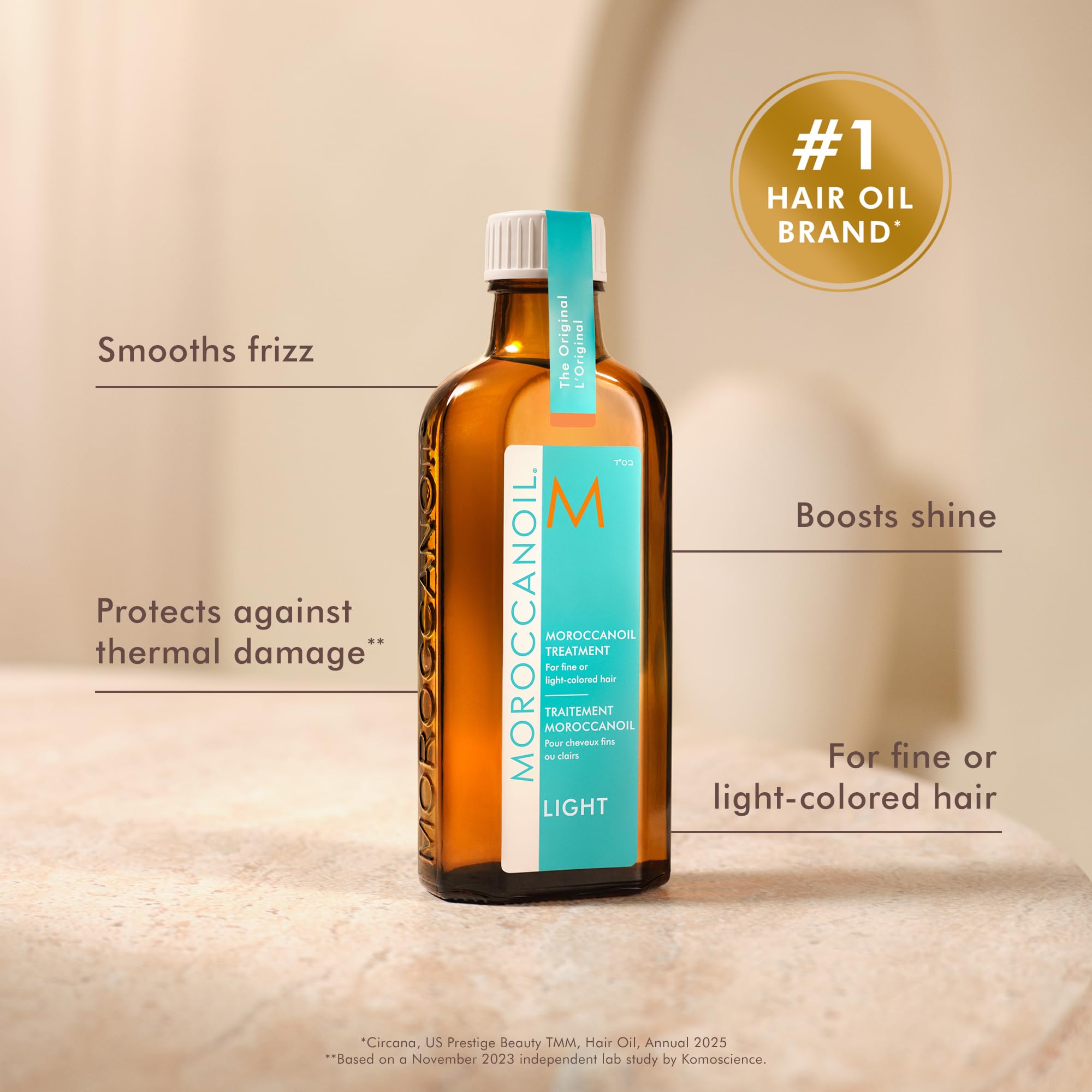 Moroccanoil Treatment Light Hair Oil - Premium Selection Official Imagery - 5
