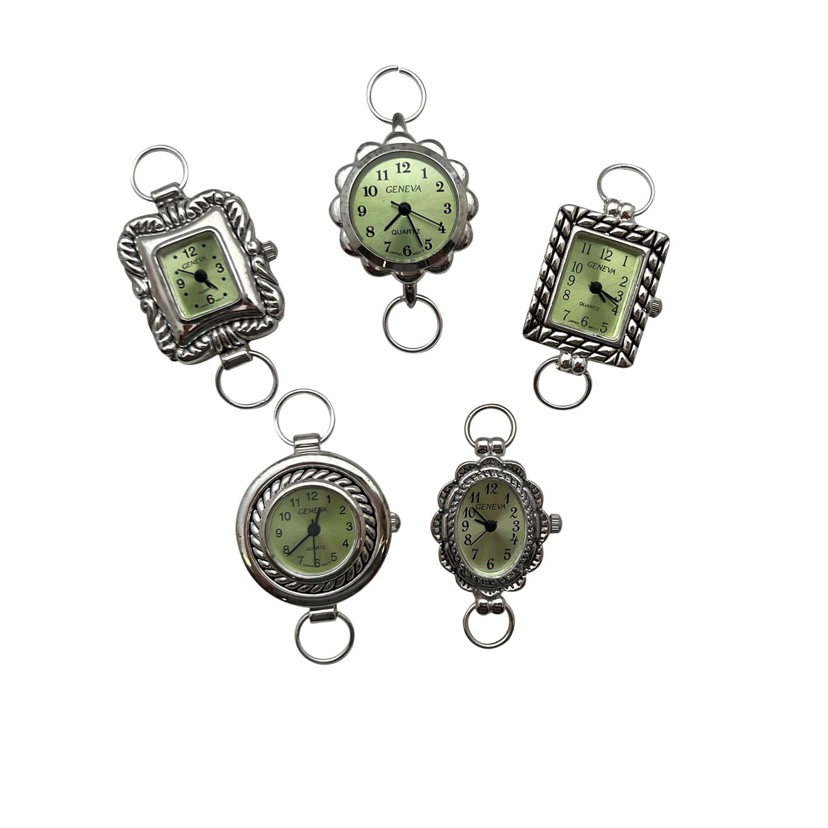 NIMI 5 Piece Elegant Watch Face Set for Beading and Jewelry - NIMI Official Imagery - 1