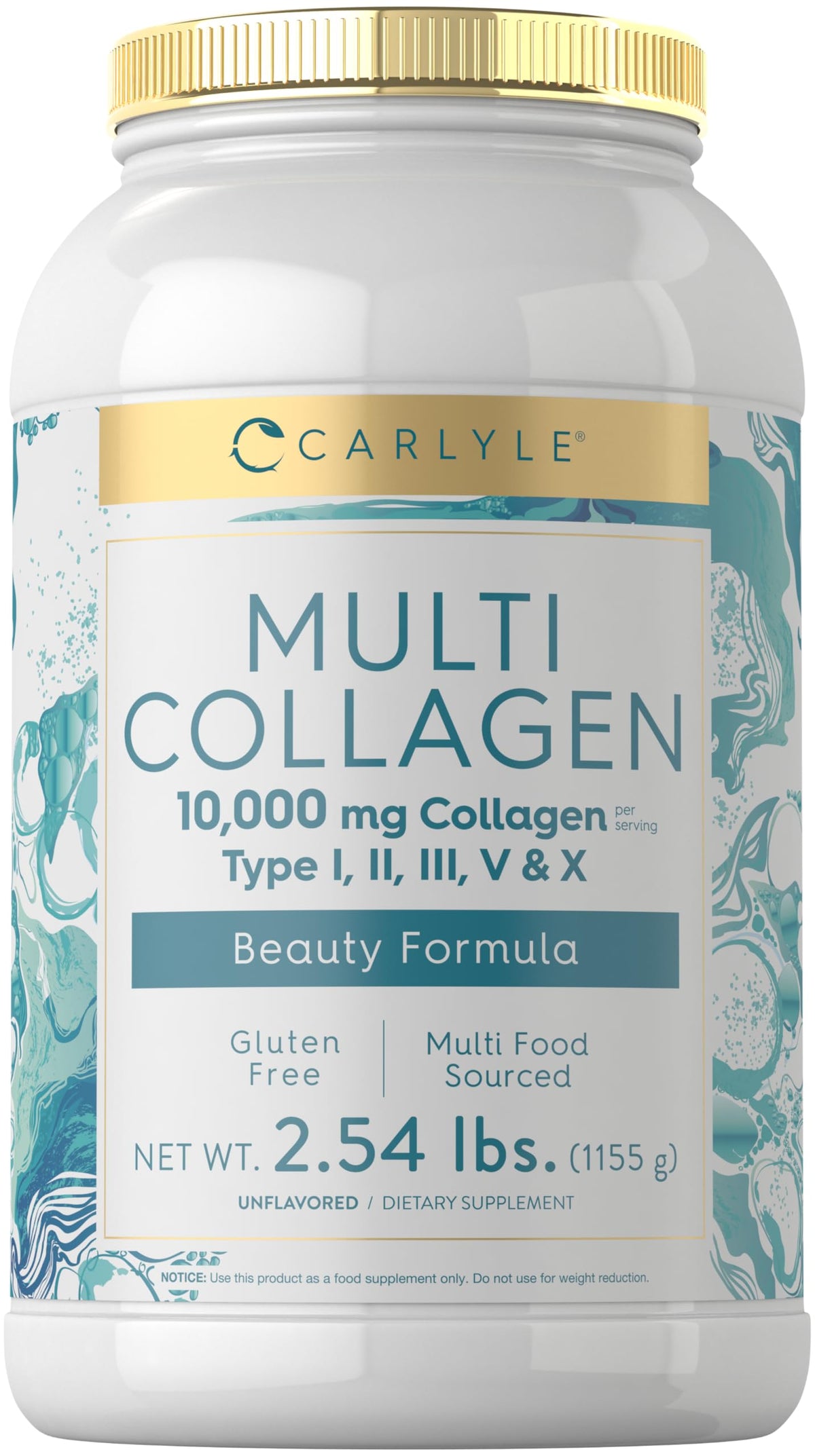 Carlyle Multi Collagen Peptides Powder 40 oz - Carlyle Official Imagery - 1