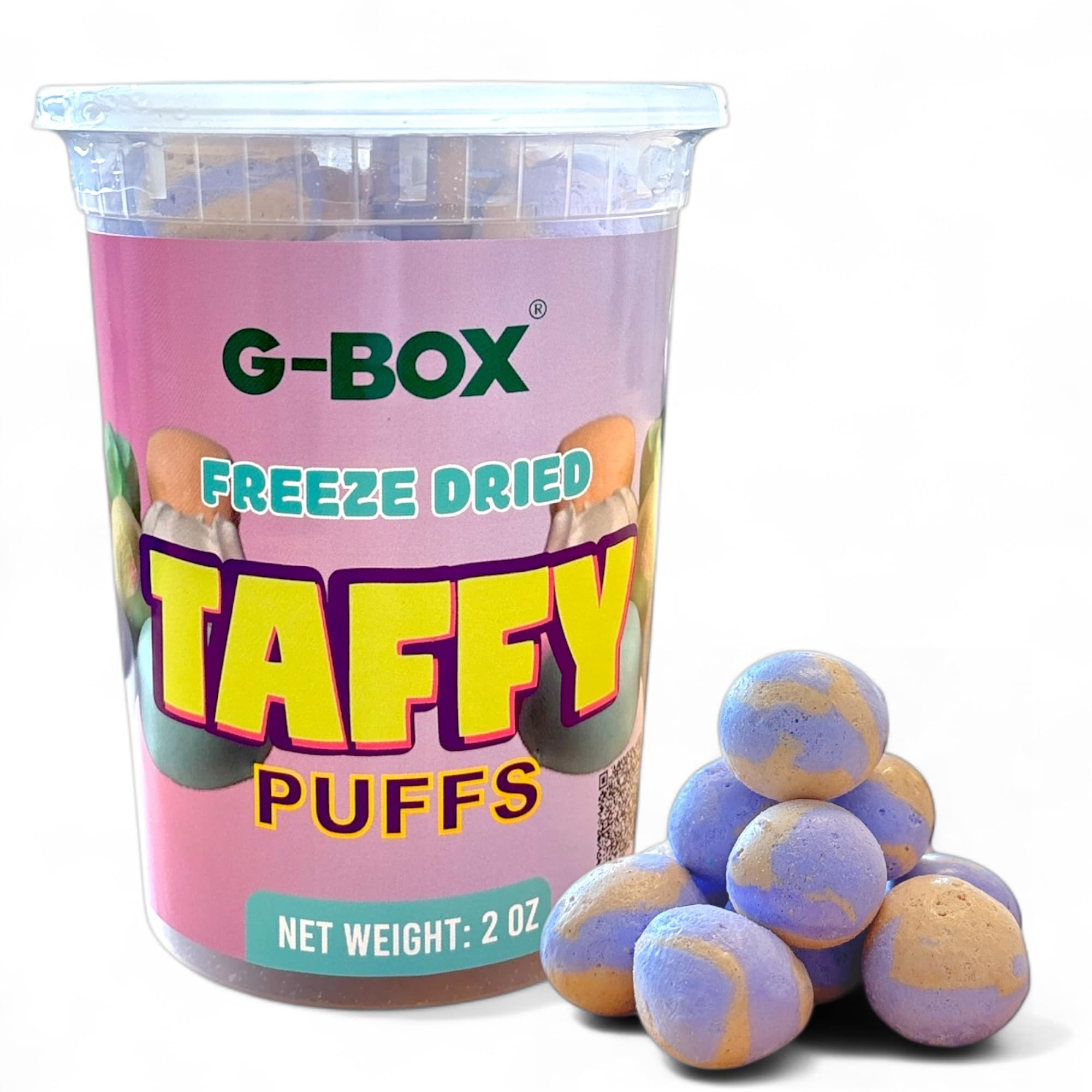 G-BOX Freeze Dried Taffy| Freeze Dried Pink Cotton Candy| TikTok Trend - View 10