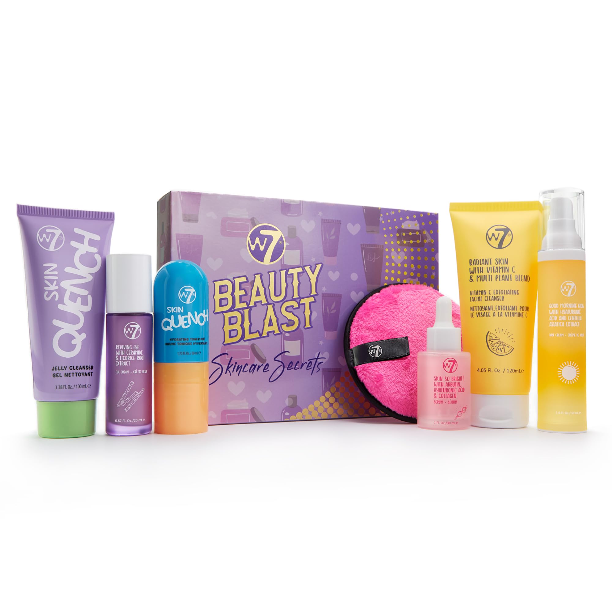 W7 Beauty Blast Skincare Secrets Set - W7