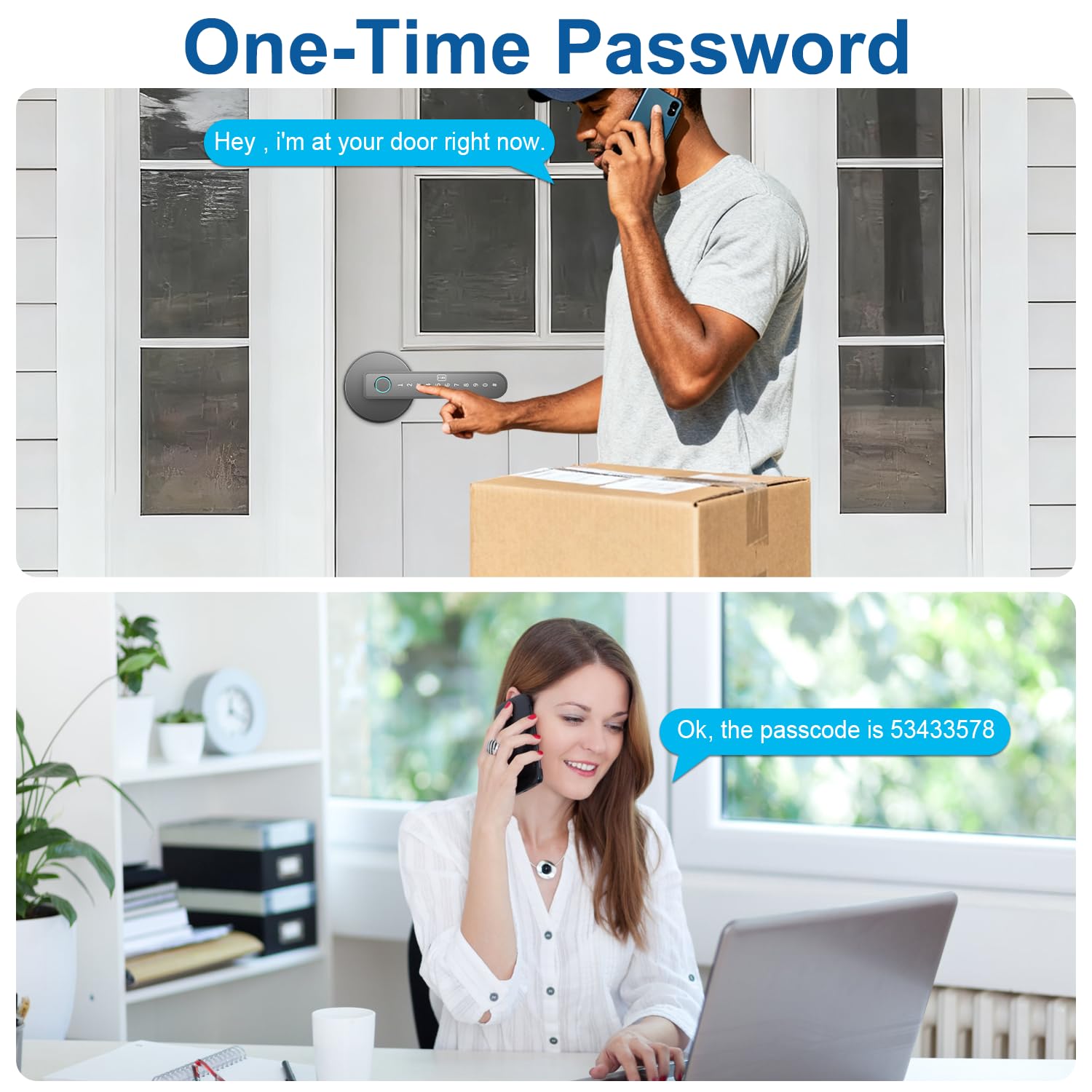 BIWIBON Fingerprint Door Lock – Fingerprint Door Knob with 5 Unlo - BIWIBON Official Product View 8