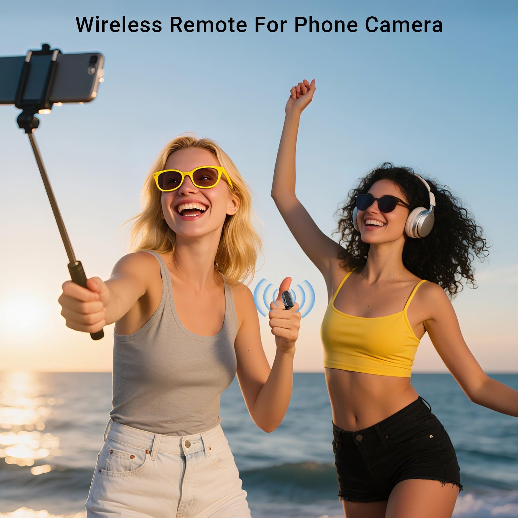 FiKavi Scrolling Ring Remote for TikTok YouTube IG Shorts Video Landsc - View 8