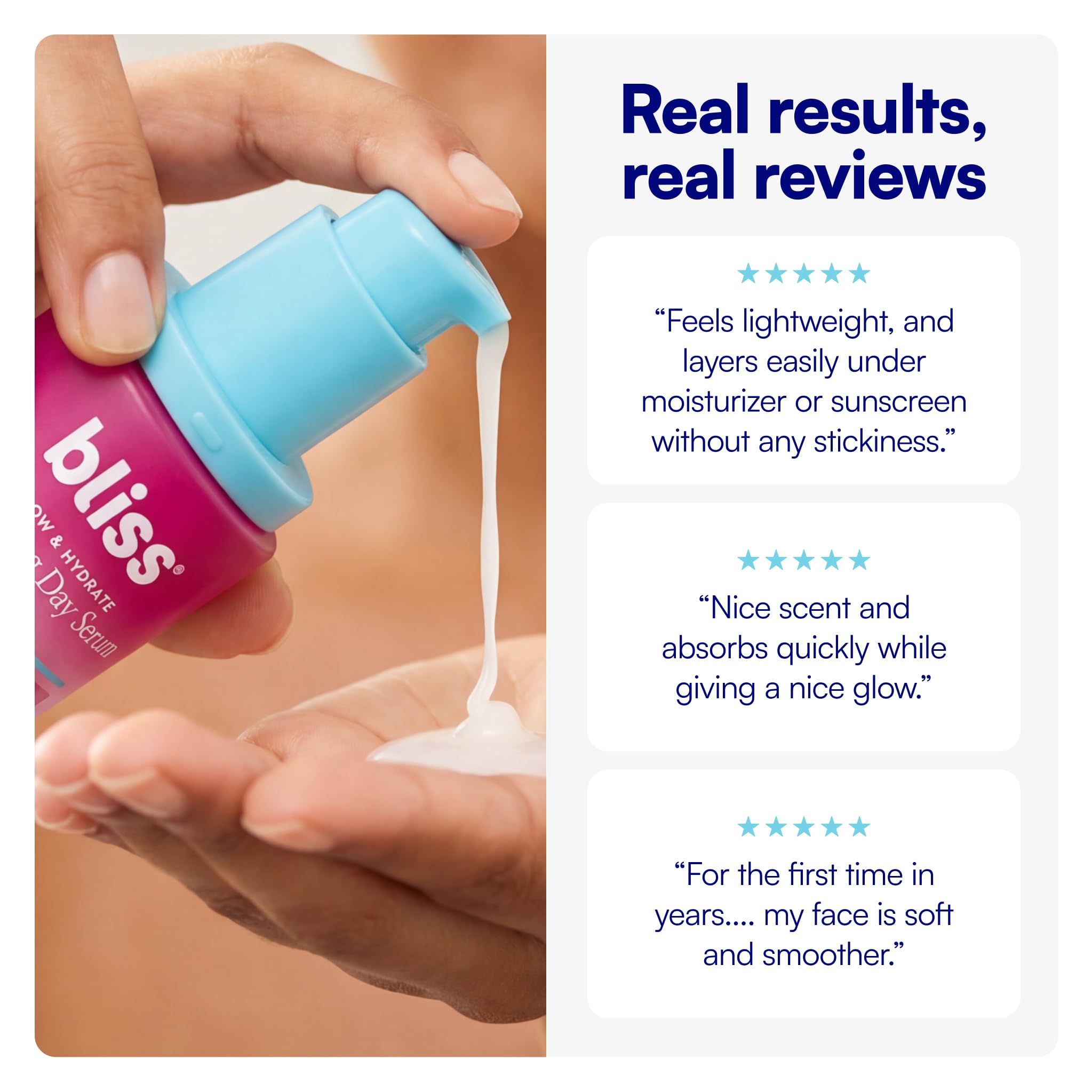 Bliss Glow and Hydrate Niacinamide Hydrating Face Serum - Bliss Official Imagery - 7