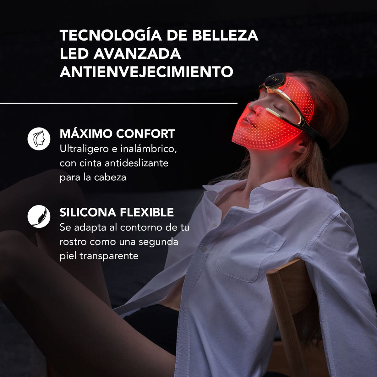 FAQ 202 Wireless LED Face Mask FAQ 200 Travel Case Bundle - FAQ Official Imagery - 4