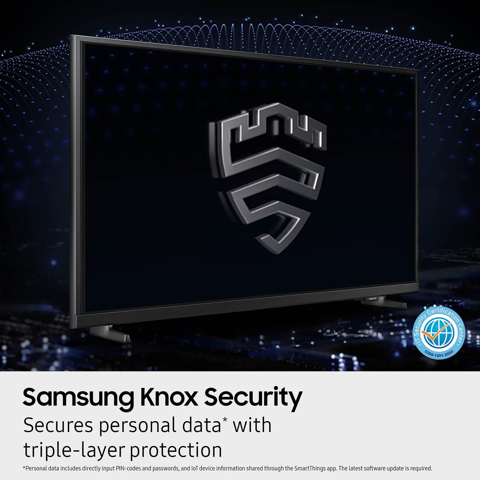 Samsung 40-inch Full HD Smart TV with HDR, Object Tracking Sound Lite, Knox Security, Tizen UI, modern television display