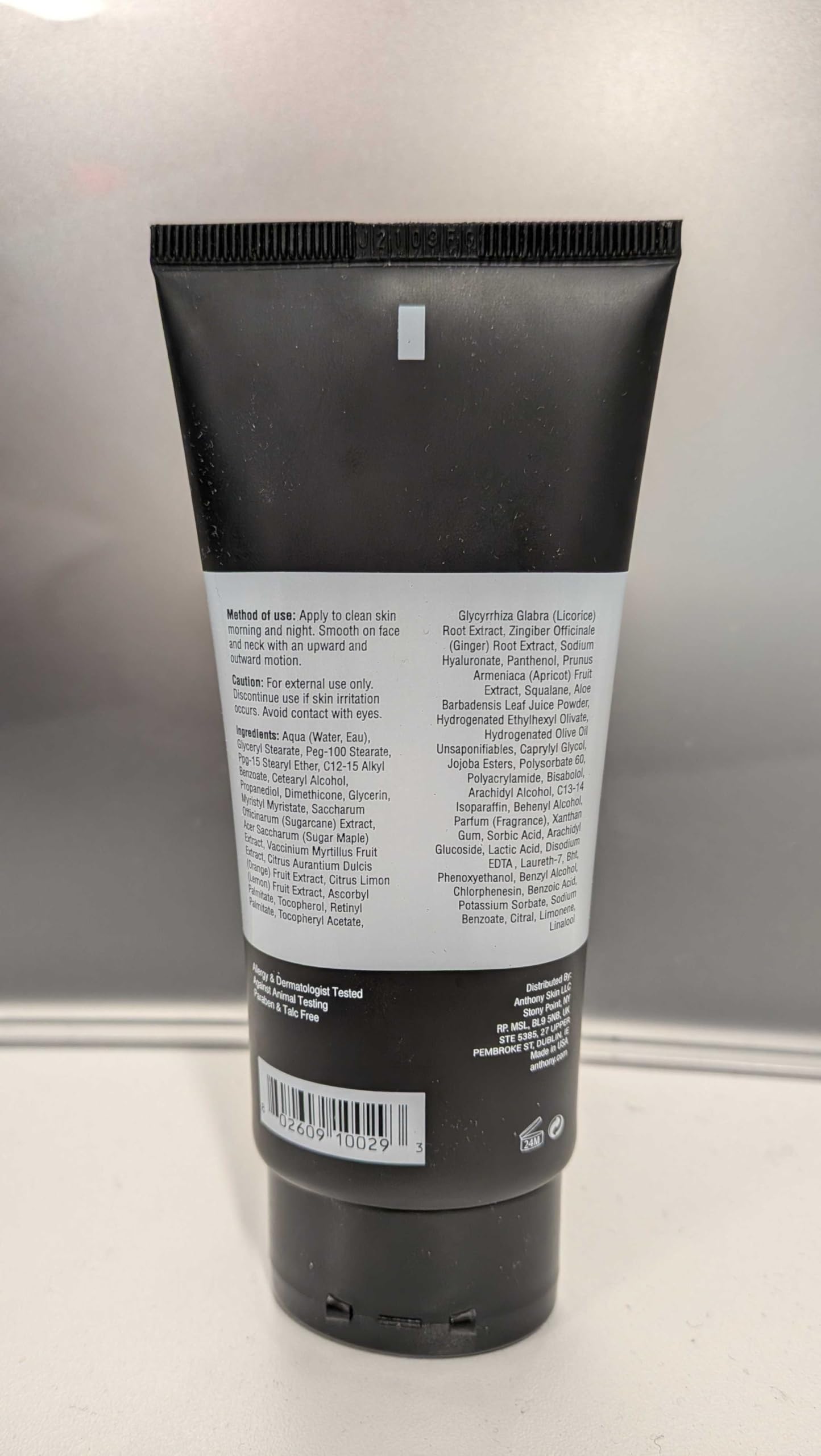 Anthony All-Purpose Facial Moisturizer – Men’s Hydrating Lotion - Anthony