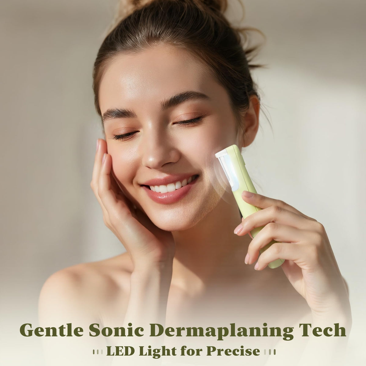 Dermaplane Razor for Women Face Peach Fuzz Exfoliation with - BNU Official Imagery - 7