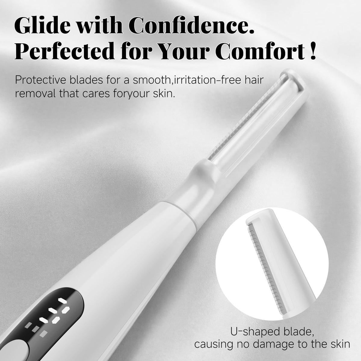 Sonic Dermaplane Razor for Women Face Peach Fuzz Removal - Cutemiss Official Imagery - 6