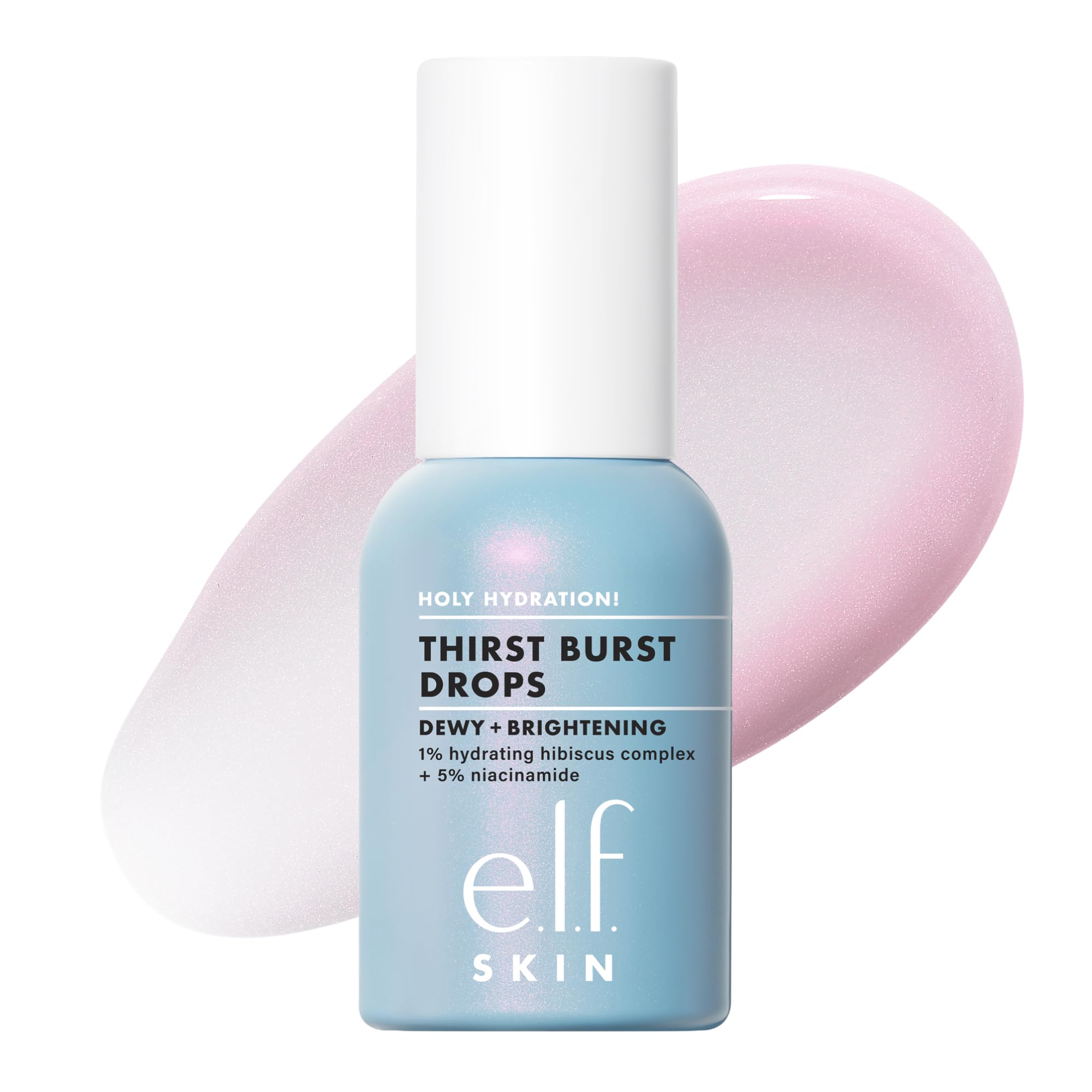 e.l.f. SKIN Holy Hydration! Thirst Burst Drops, Face Serum, 1 oz - Product Imagery