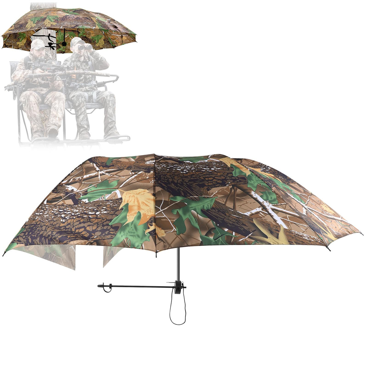 58 Wide Tree Stand Umbrella Portable Weatherproof Hunting - ANGAR Official Imagery - 1