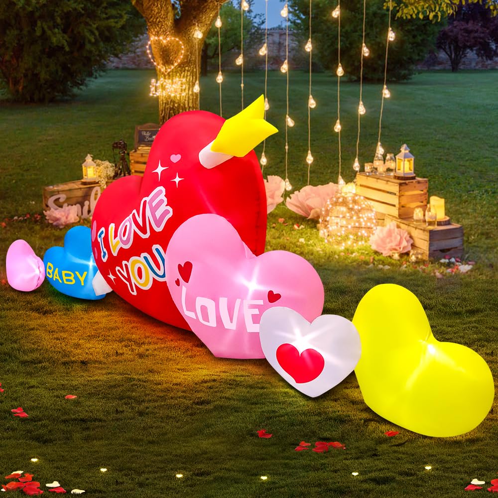 9FT Mothers Day Inflatables Outdoor Decorations Valentine - KOOY Official Imagery - 6