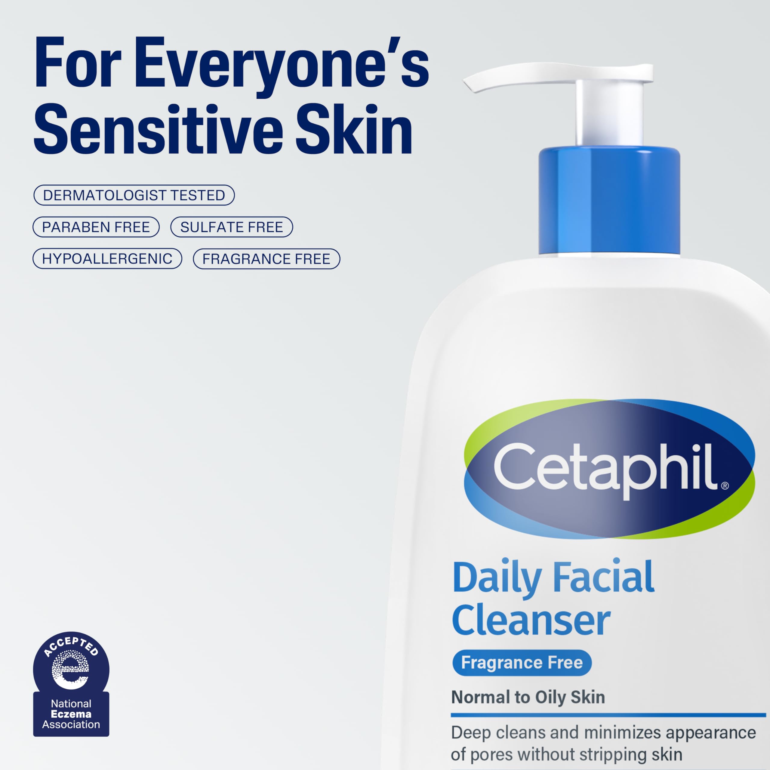 Cetaphil Daily Facial Cleanser, Oily & Combination Skin - Cetaphil Official Product View 8