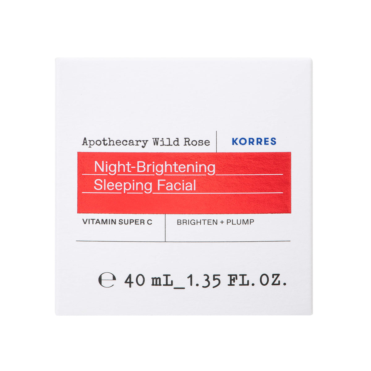 KORRES Wild Rose Skin Brightening Night Cream 40 ml - KORRES Official Imagery - 3