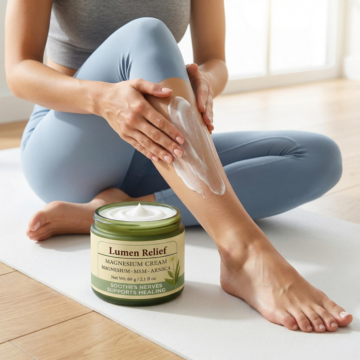 Lumen Relief Magnesium Cream with MSM Arnica Magnesium - JYGOEX Official Imagery - 8