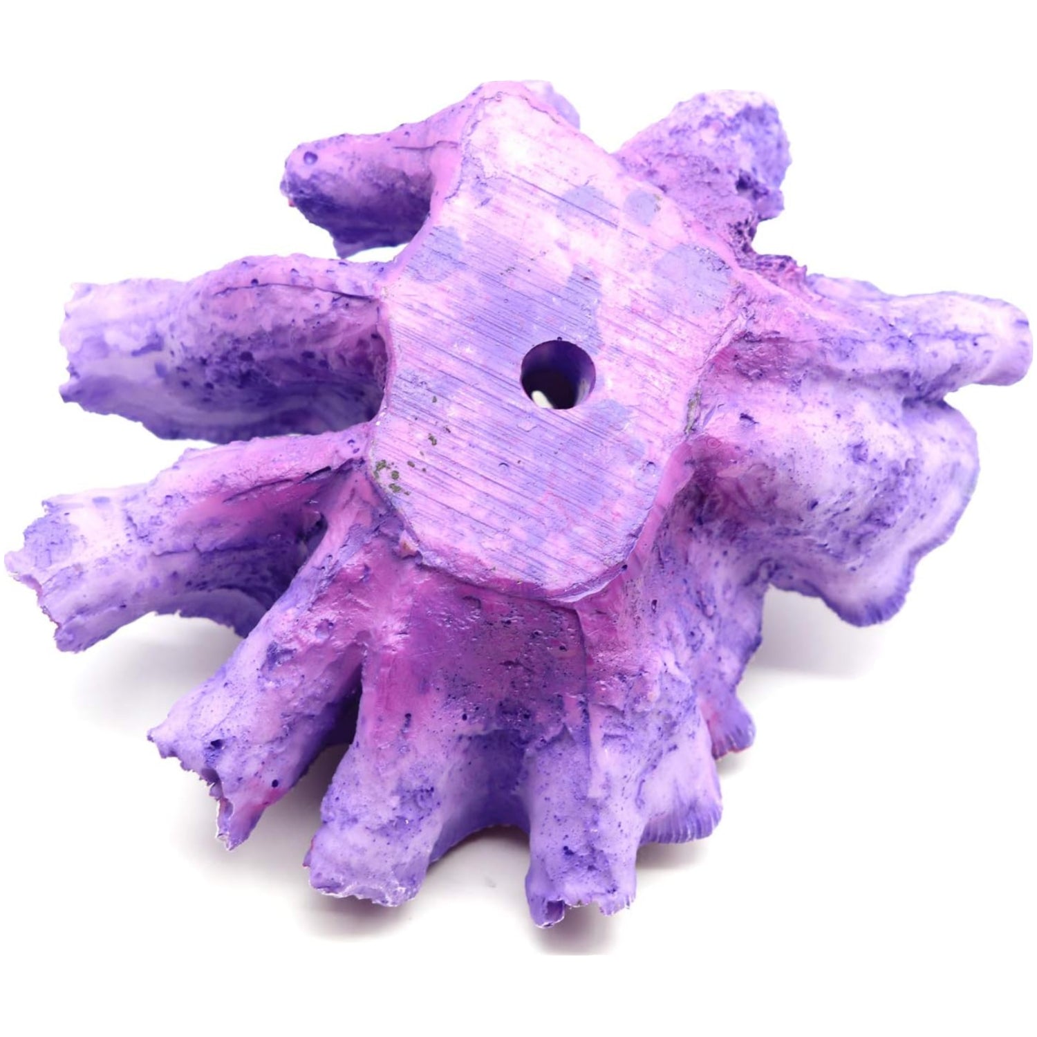 Purple coral aquarium ornament from Besimple, designed for fish tank decoration and creating a vibrant underwater landscape.