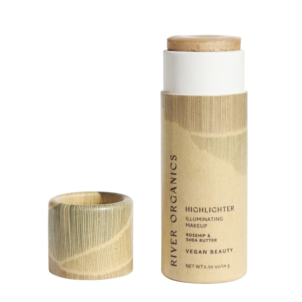Organics Vegan Highlighter Stick Zero Waste Natural Organic - River Organics Official Imagery - 2