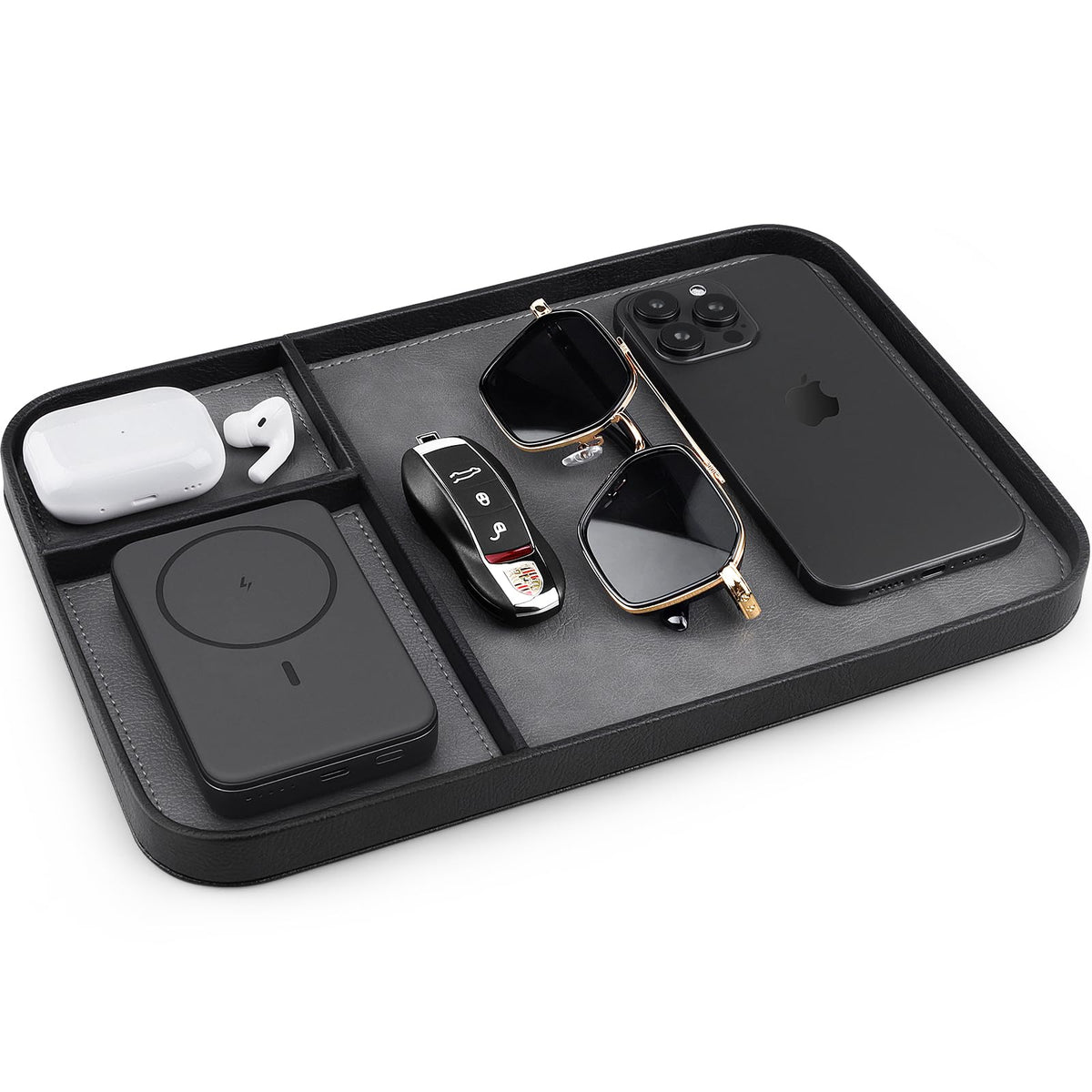 SENEN Leather Tray Stylish and Organized Multifunctional - SENEN Official Imagery - 2