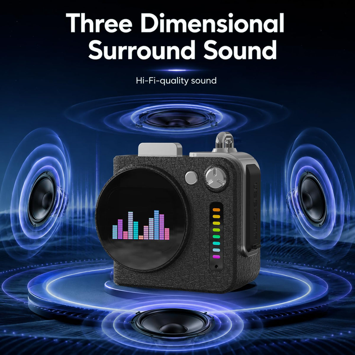 WARMLIFE Portable All in One Bluetooth Speaker with - WARMLIFE Official Imagery - 6