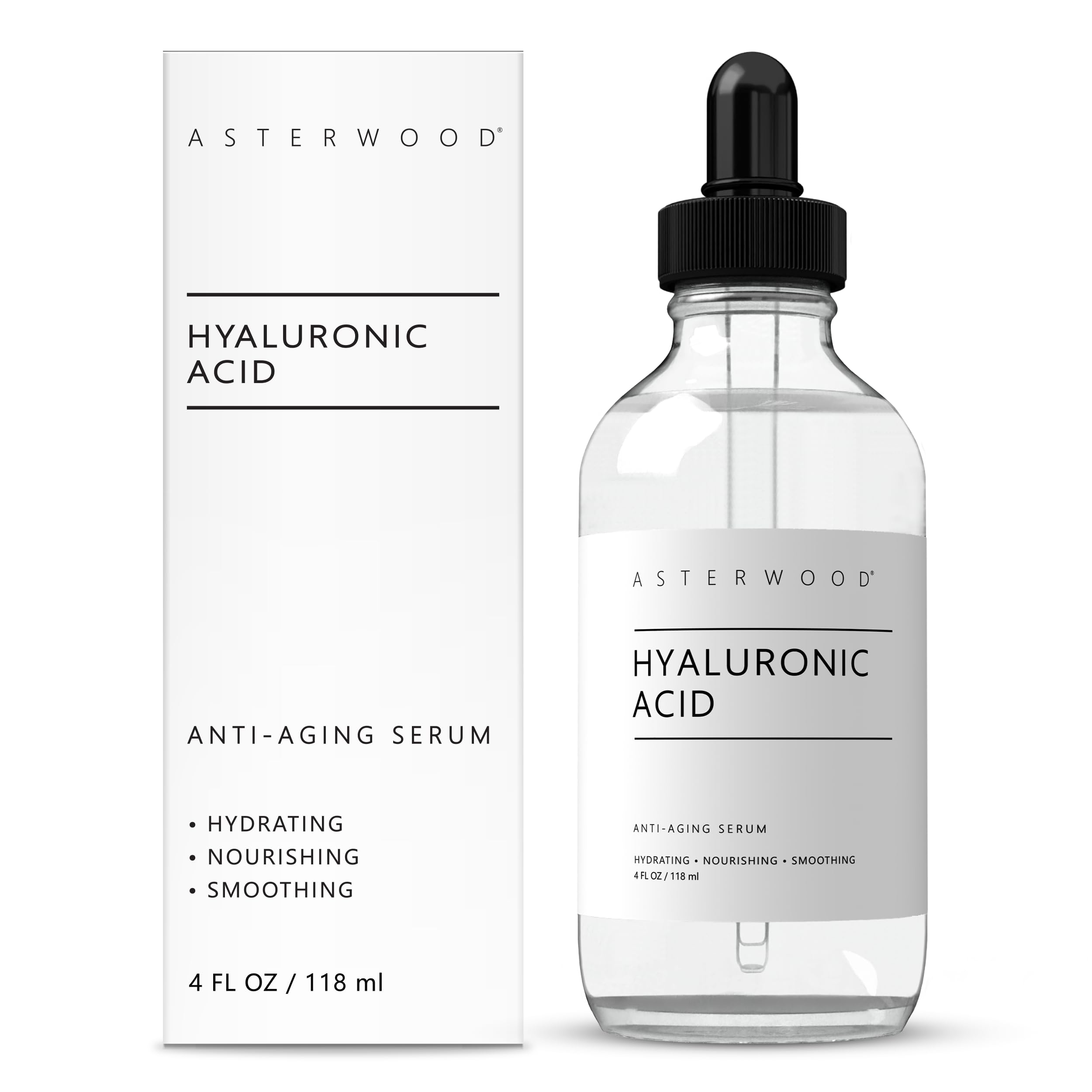 Asterwood Pure Hyaluronic Acid Serum for Face, Anti - Aging & Hydrating - Asterwood Official Product View 10