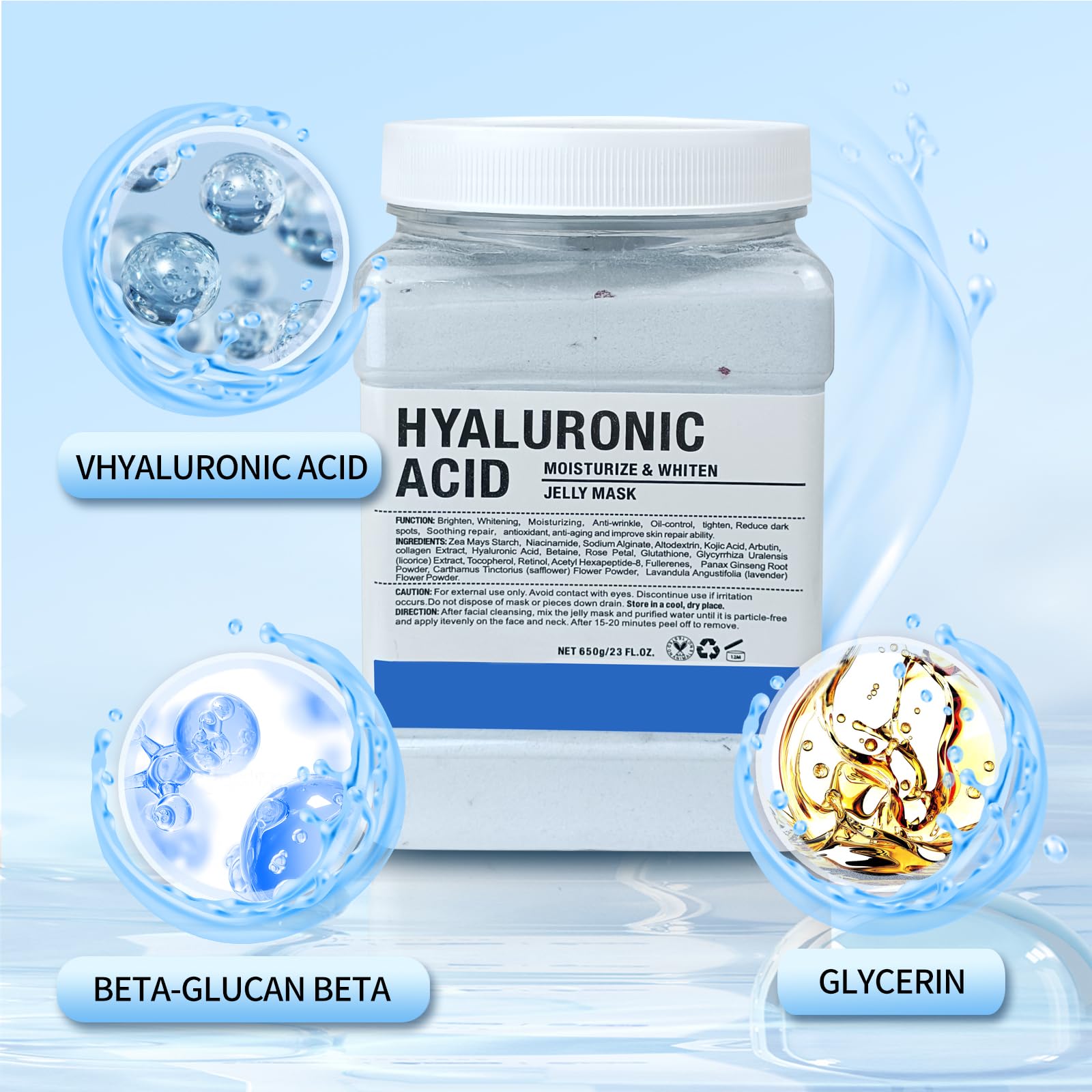 Jelly Mask for Facials Professional, Hydrating &amp; - Angeland