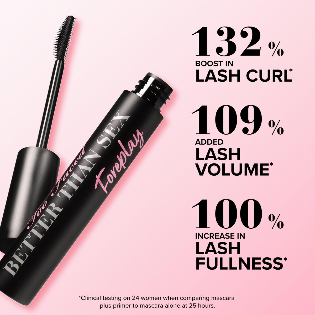 Too Faced Better Than Sex Waterproof Mascara Foreplay Primer - Premium Selection Official Imagery - 4