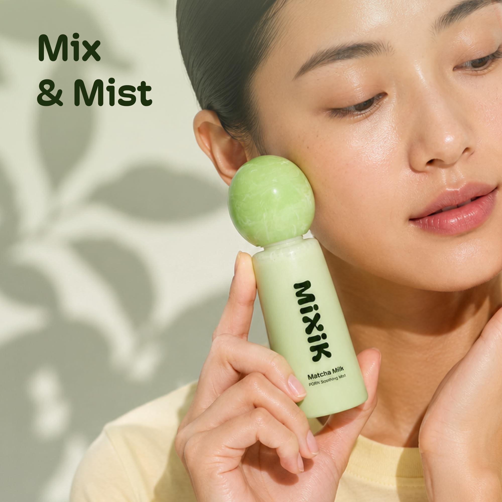 MIXIK Matcha Milk PDRN Soothing Mist, K-Beauty Face Mist with - MIXIK