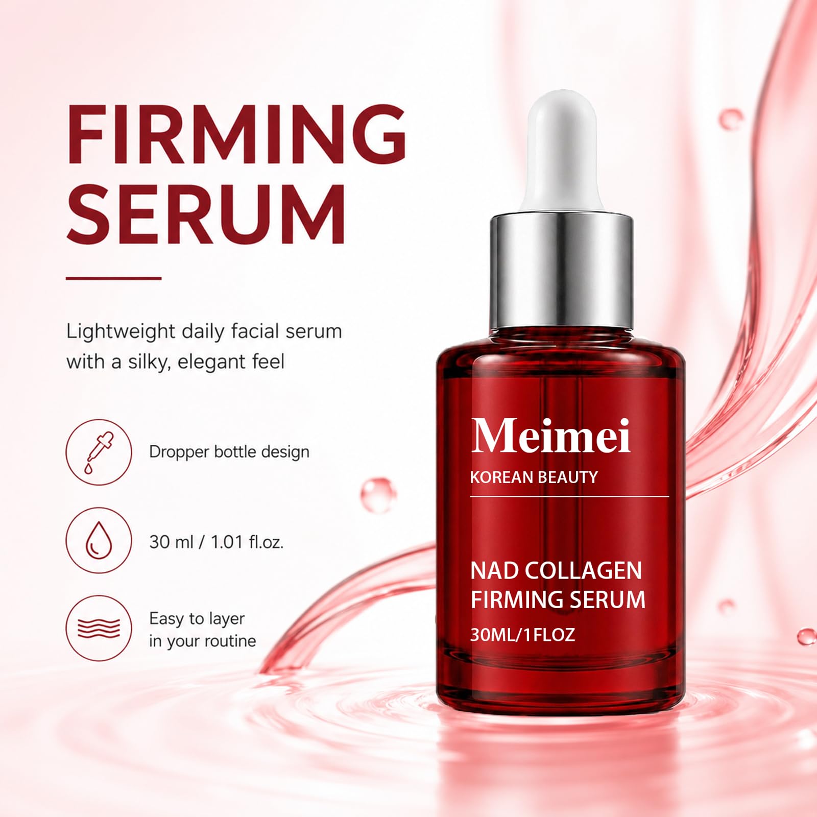 URABOS Meimei Firming Serum,Meimei Korean Beauty Nad Firming Serum,with EGF & - URABOS Official Product View 7