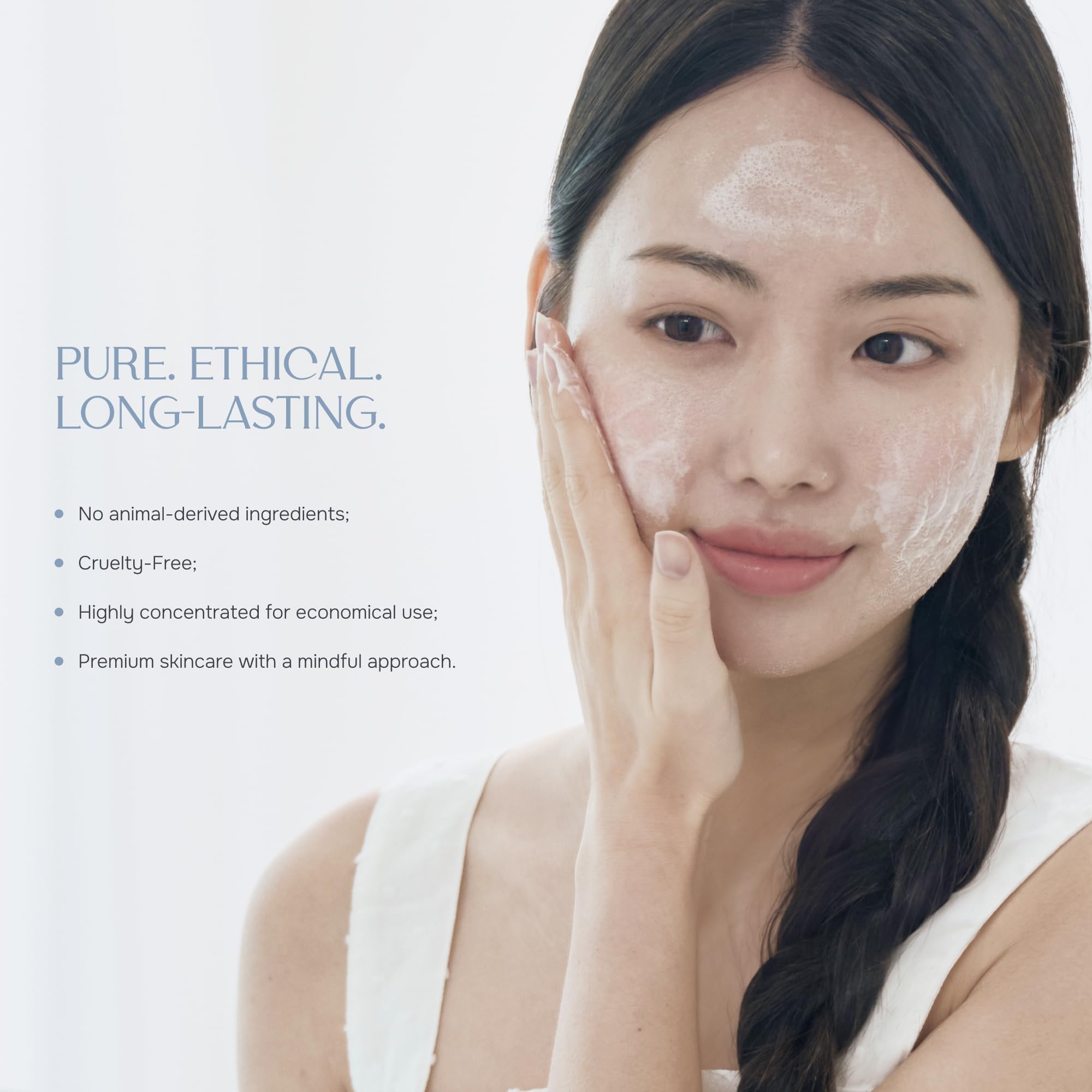 NUNA Hydra Volcanic Ash Facial Foam Cleanser - NUNA