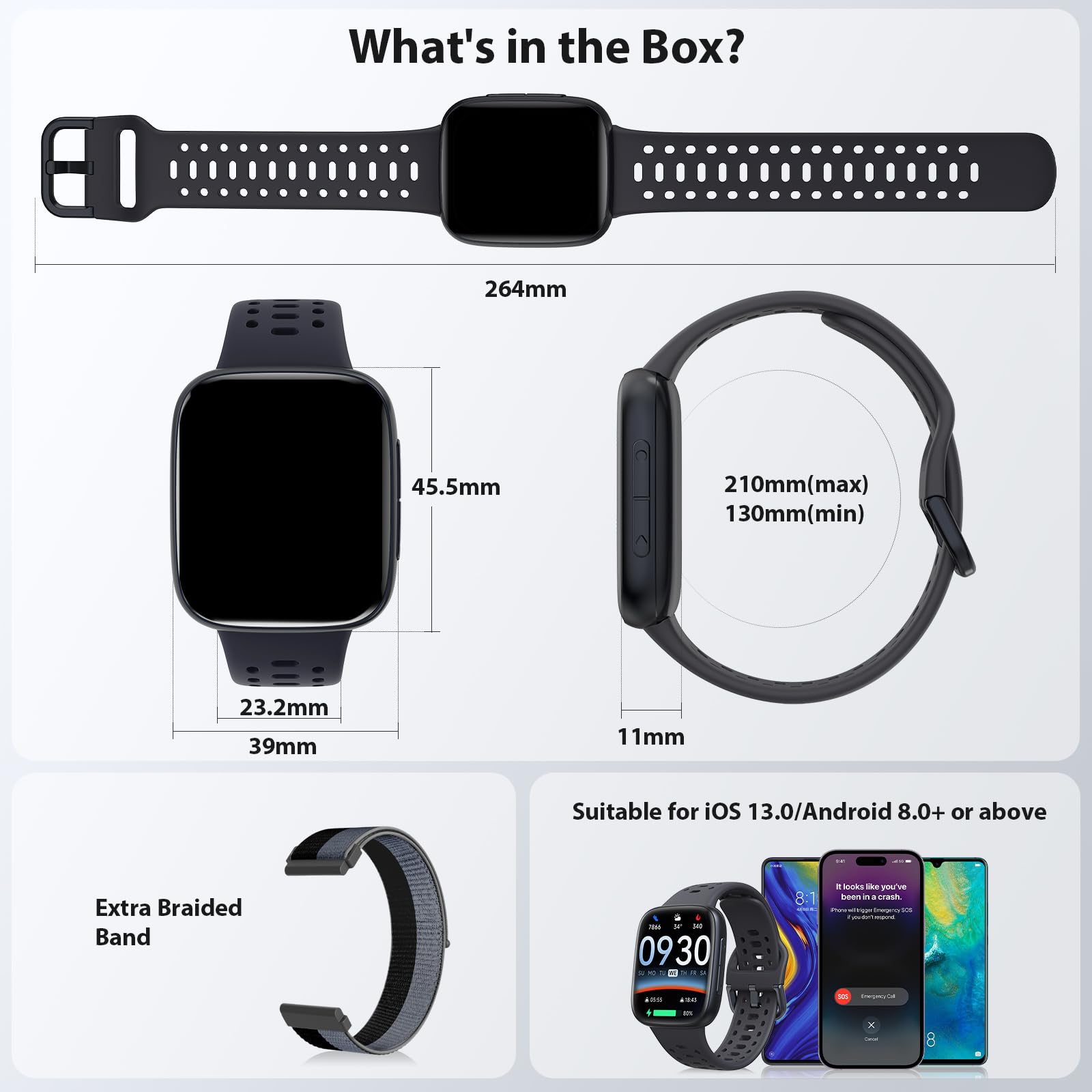 Fitpolo Smart Watches for Men  ,   Fitness Tracker - View 6
