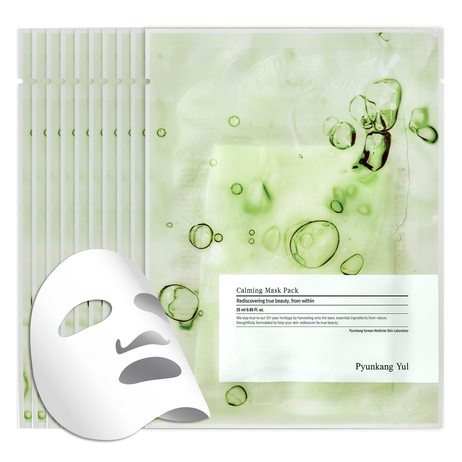 Pyunkang Yul PKY Ceramide Calming Mask Pack 10 PCS - Pyunkang Yul Official Product Imagery - 1