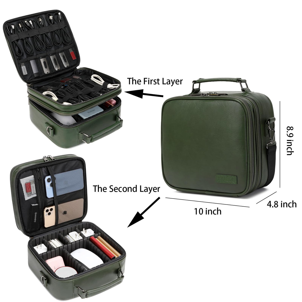 Electronics Travel Organizer Large Electronic Accessories - KYALOU Official Imagery - 4
