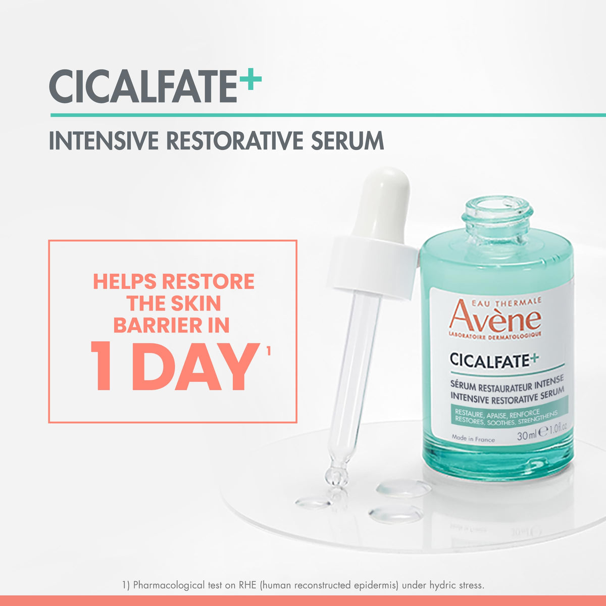 Av ne Cicalfate Restorative Barrier Serum Sensitive Skin 1 - Eau Thermale Avène Official Imagery - 3