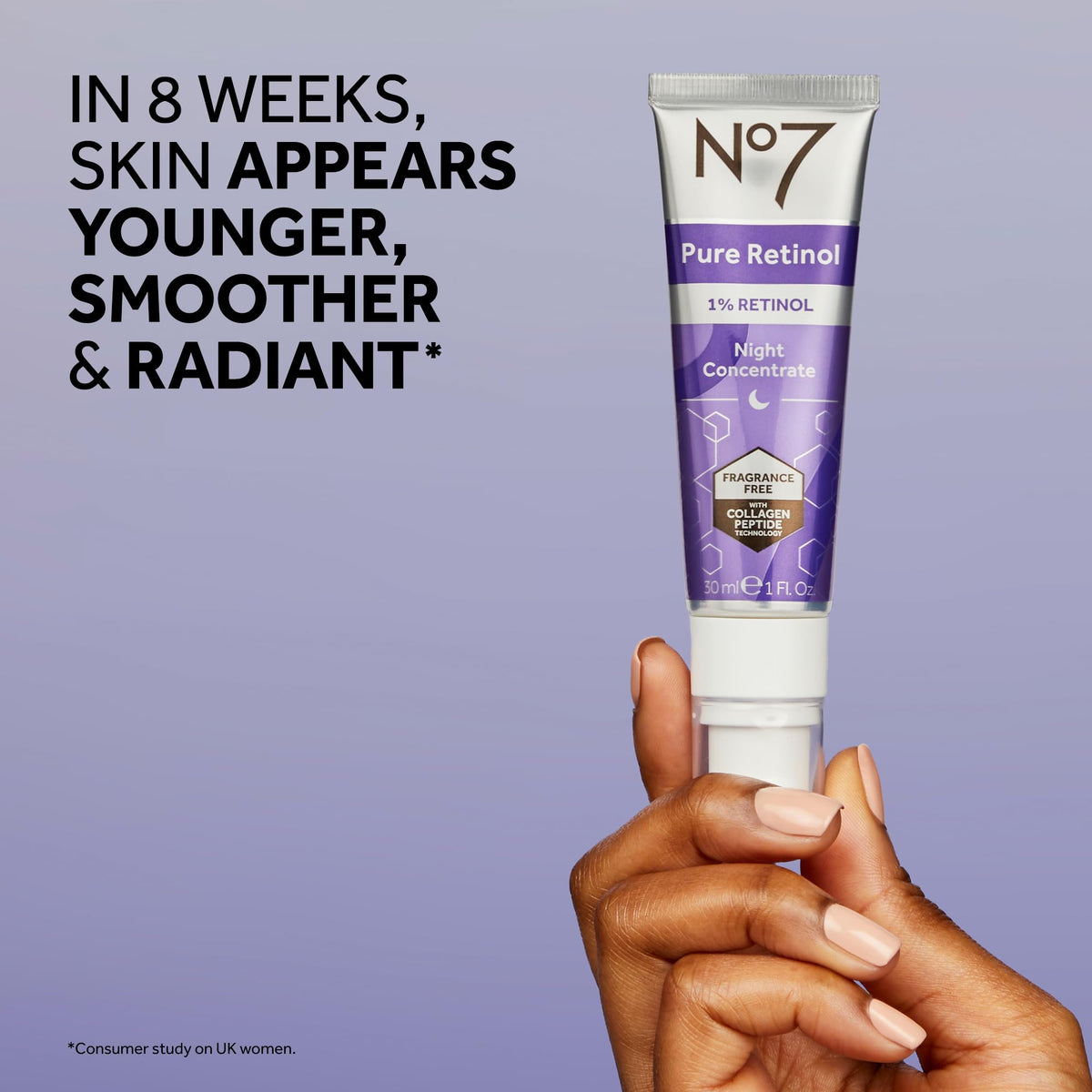 No7 Pure Retinol 1 Night Concentrate 30ml - No7 Official Imagery - 5